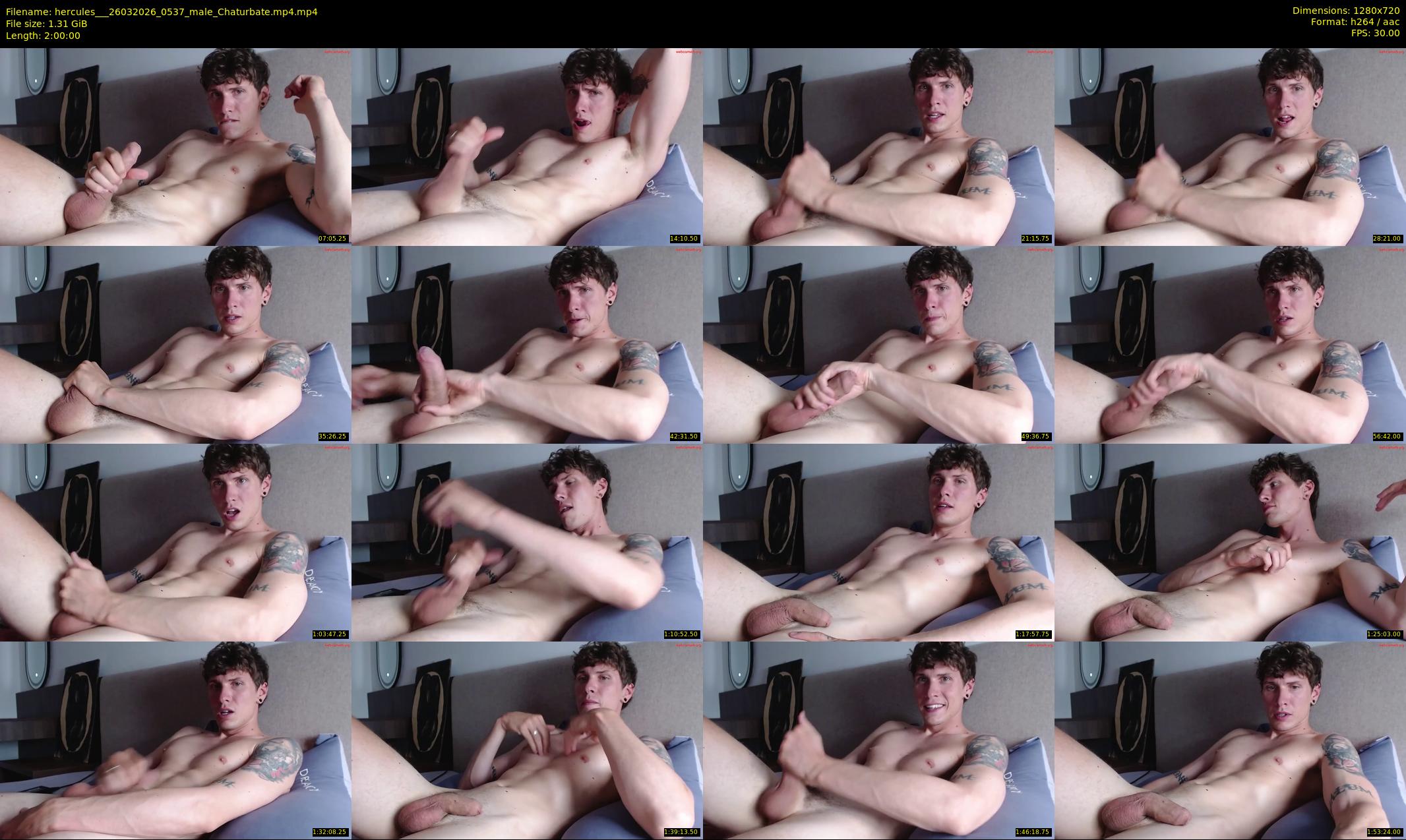 hercules__ — 120 minute Chaturbate male cam show recording, 720p, Mar 26, 2026