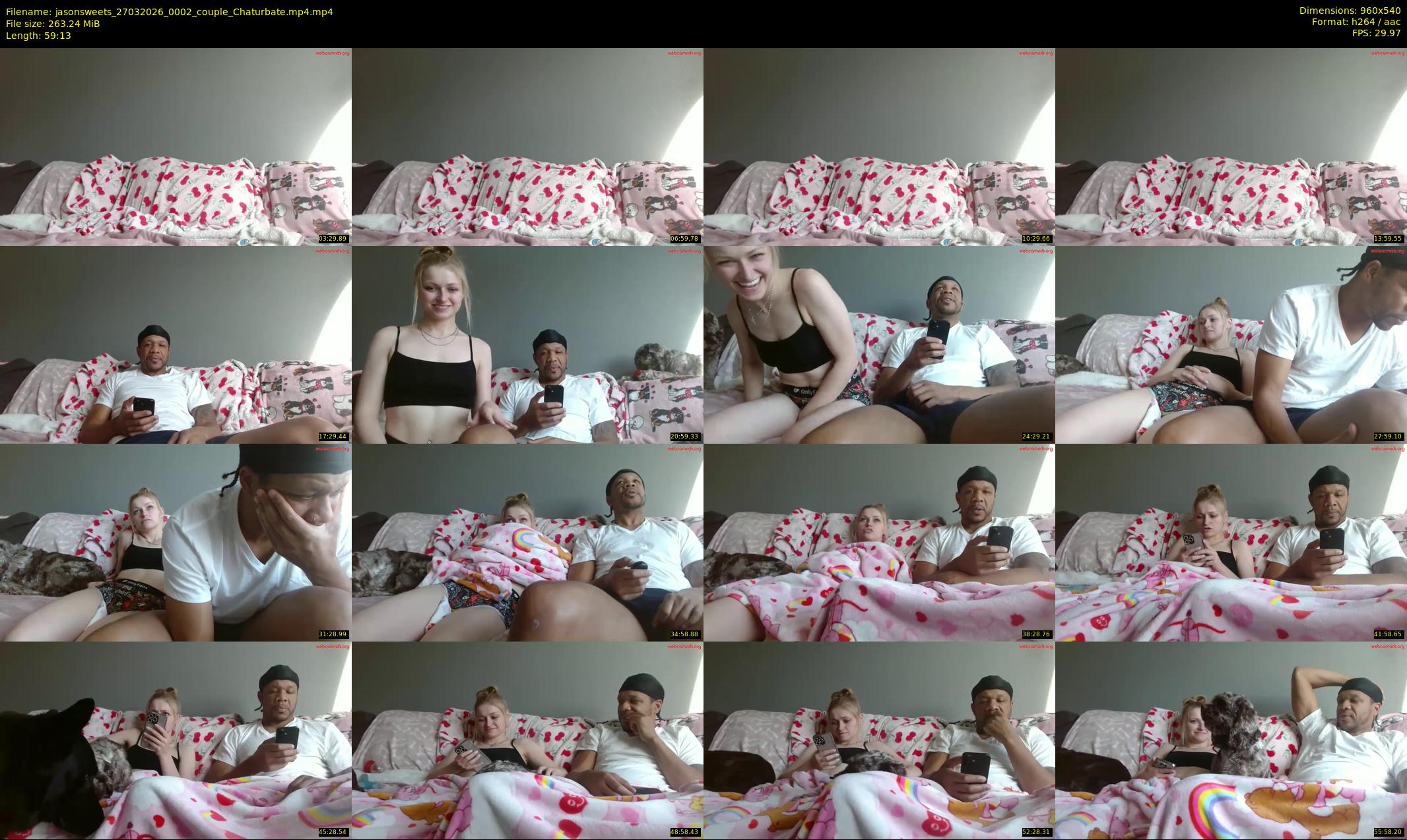jasonsweets — 60 minute Chaturbate couple cam show recording, 480p, Mar 27, 2026