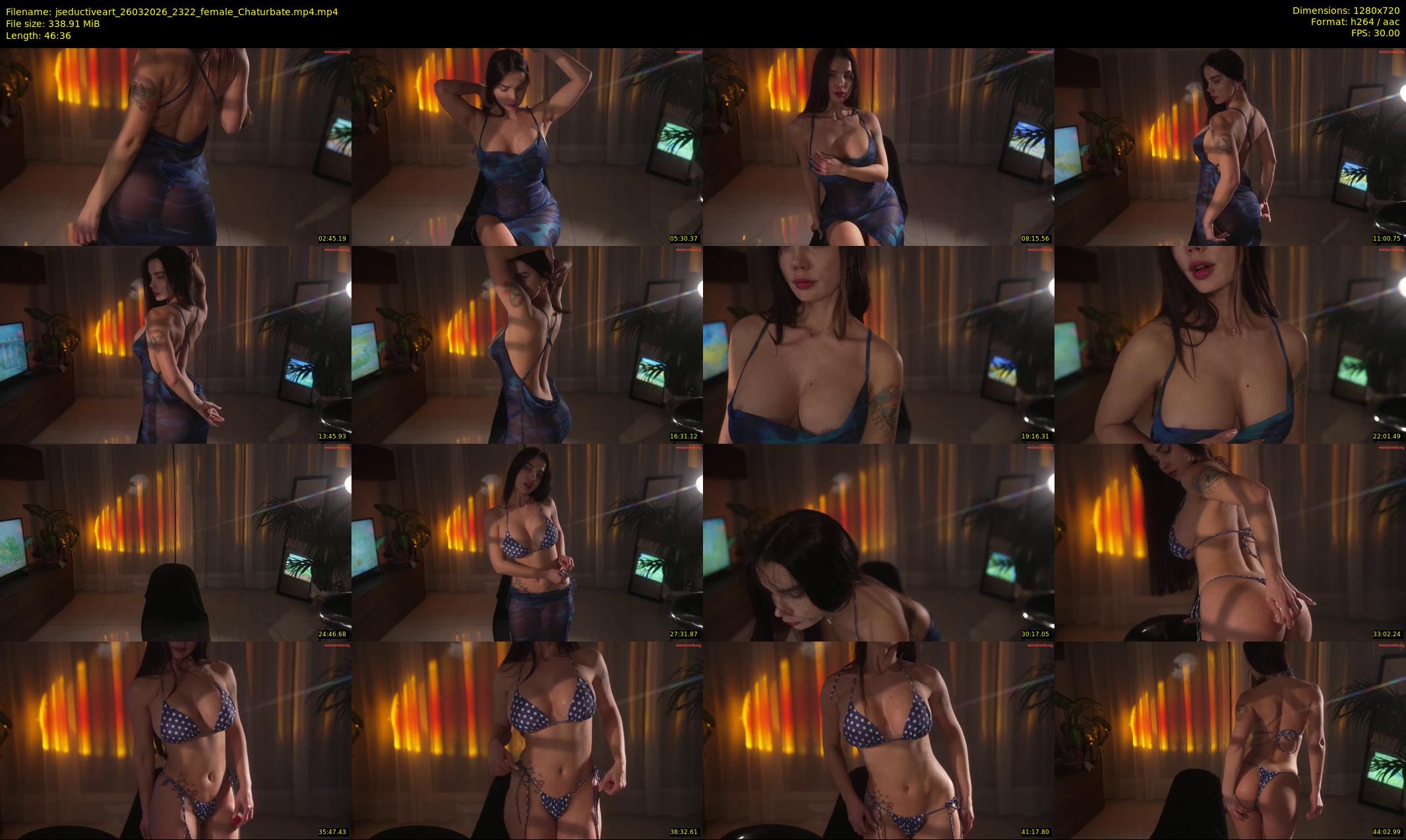 jseductiveart — 47 minute Chaturbate female cam show recording, 720p, Mar 26, 2026