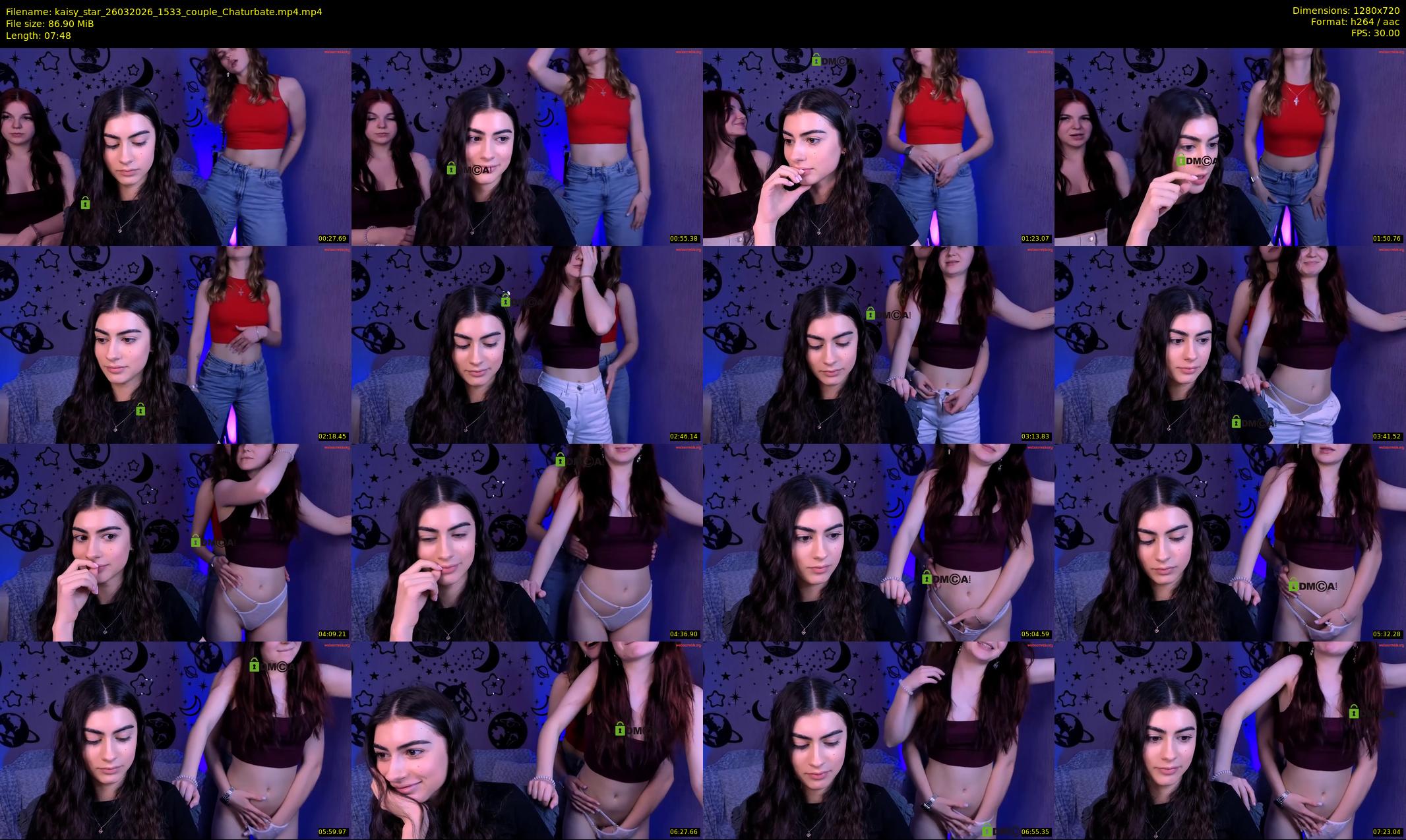 kaisy_star — 8 minute Chaturbate female cam show recording, 720p, Mar 26, 2026