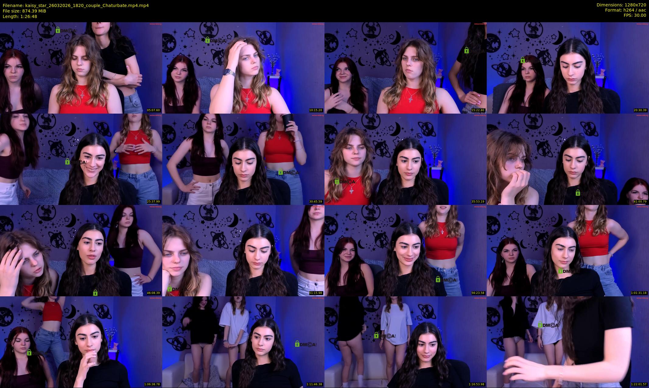kaisy_star — 87 minute Chaturbate female cam show recording, 720p, Mar 26, 2026