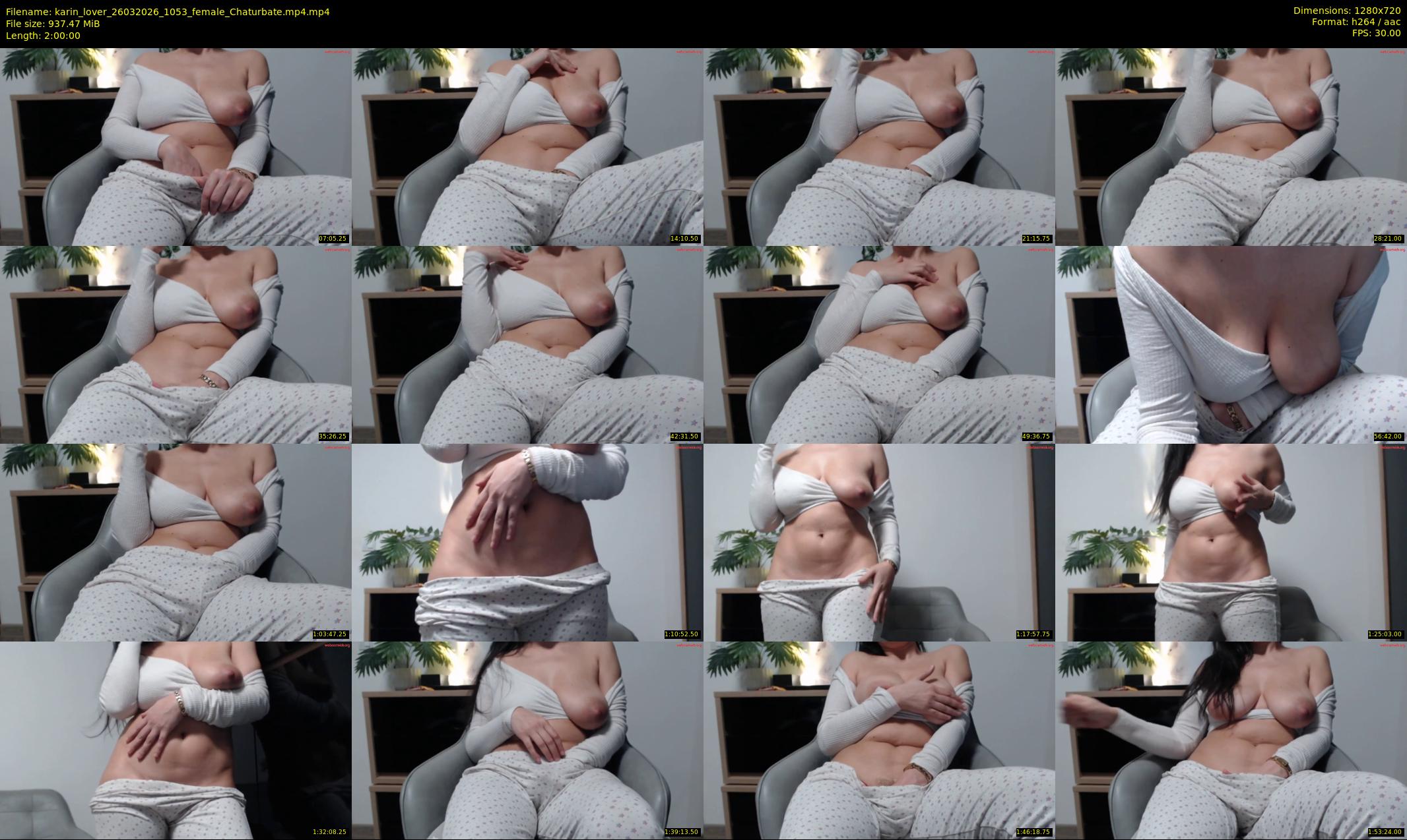 karin_lover — 120 minute Chaturbate female cam show recording, 720p, Mar 26, 2026