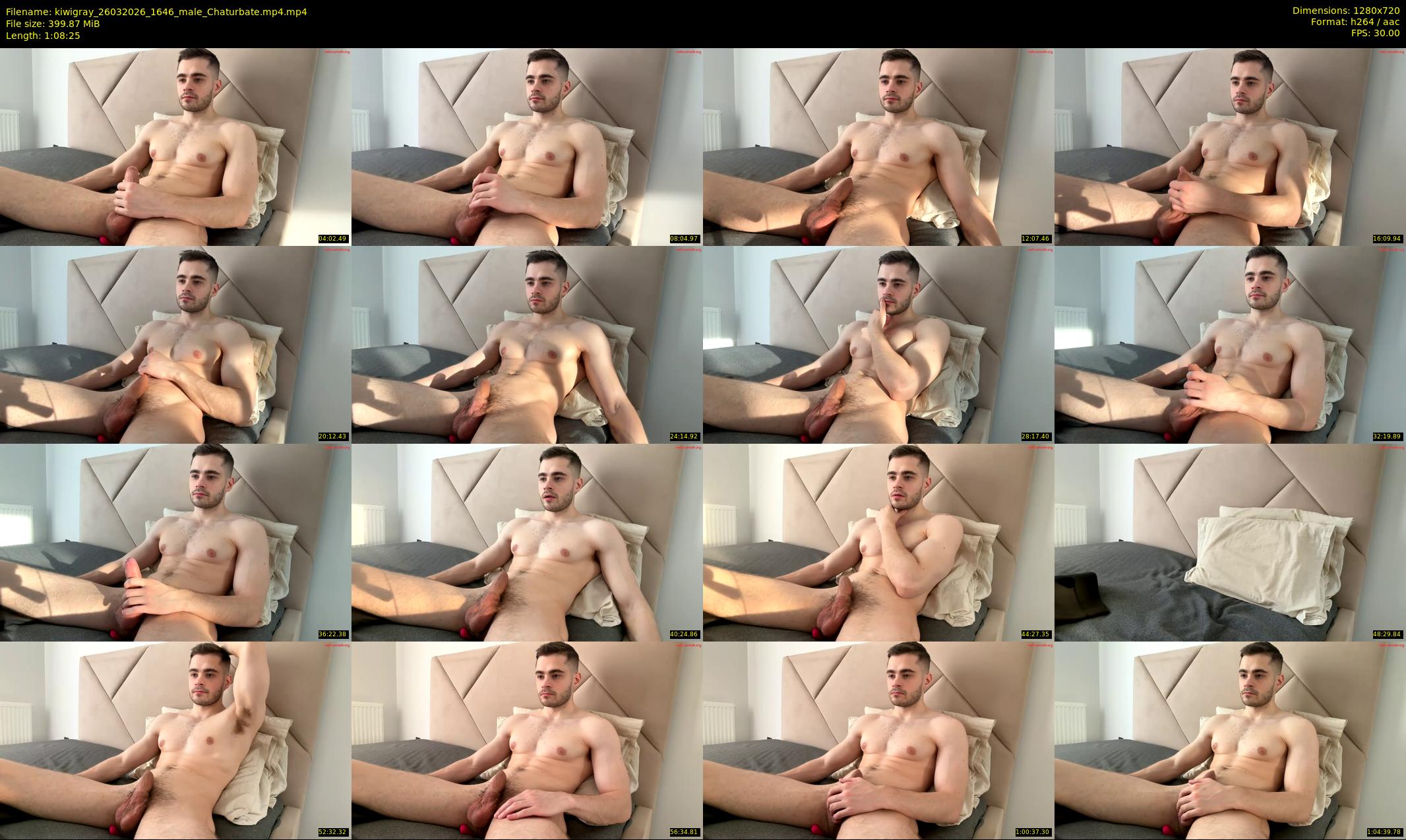 kiwigray — 69 minute Chaturbate male cam show recording, 720p, Mar 26, 2026
