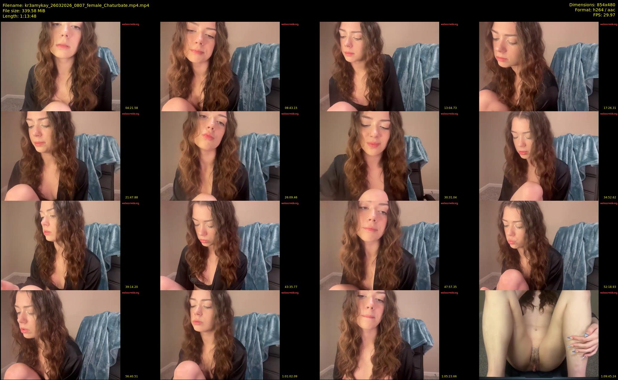 kr3amykay — 74 minute Chaturbate female cam show recording, 480p, Mar 26, 2026