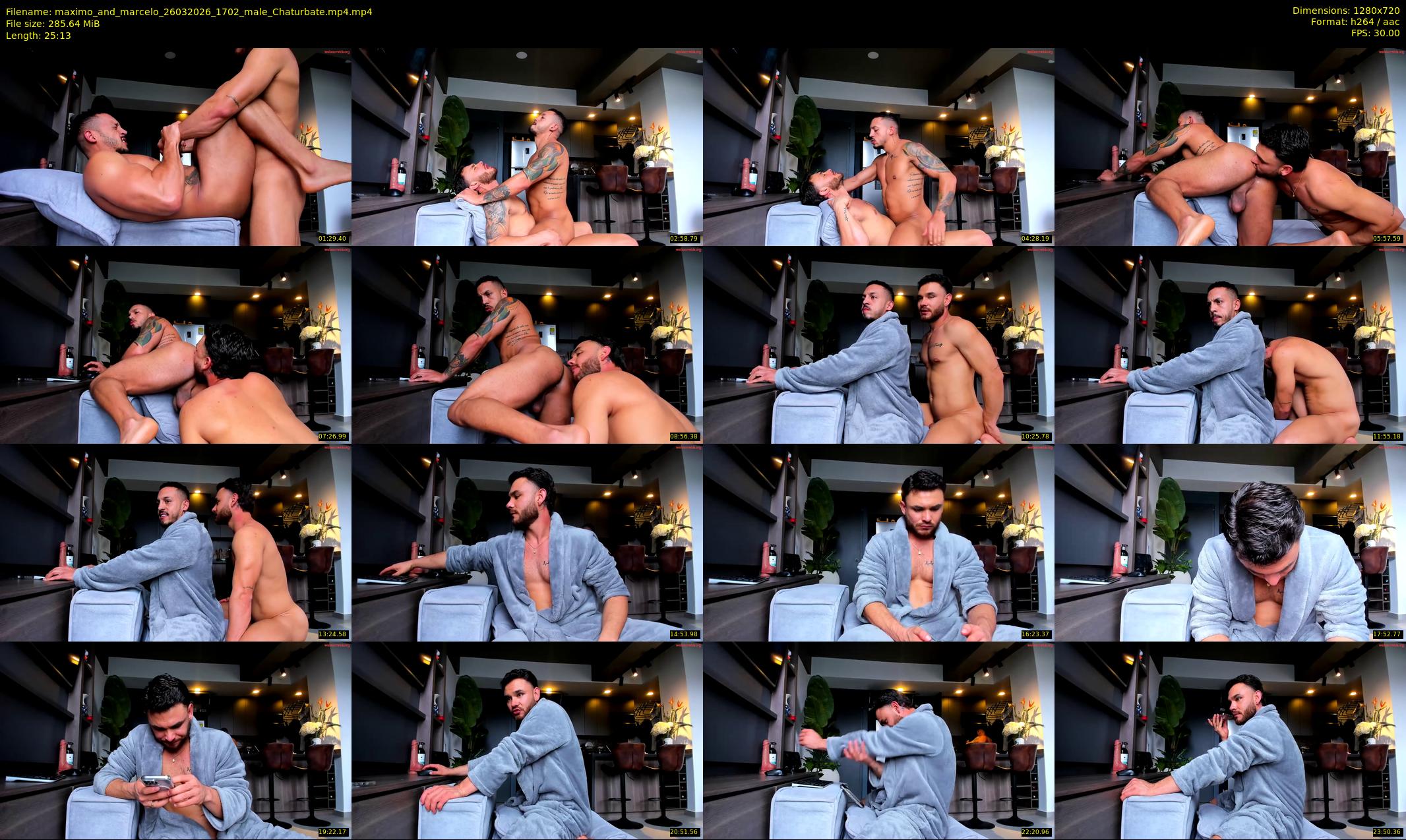 maximo_and_marcelo — 26 minute Chaturbate couple cam show recording, 720p, Mar 26, 2026