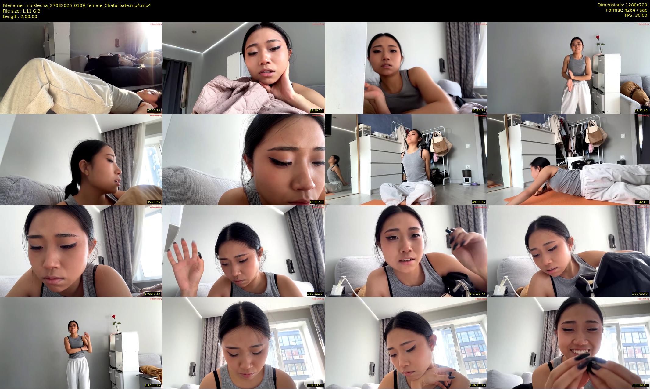 muiklecha — 120 minute Chaturbate female cam show recording, 720p, Mar 27, 2026