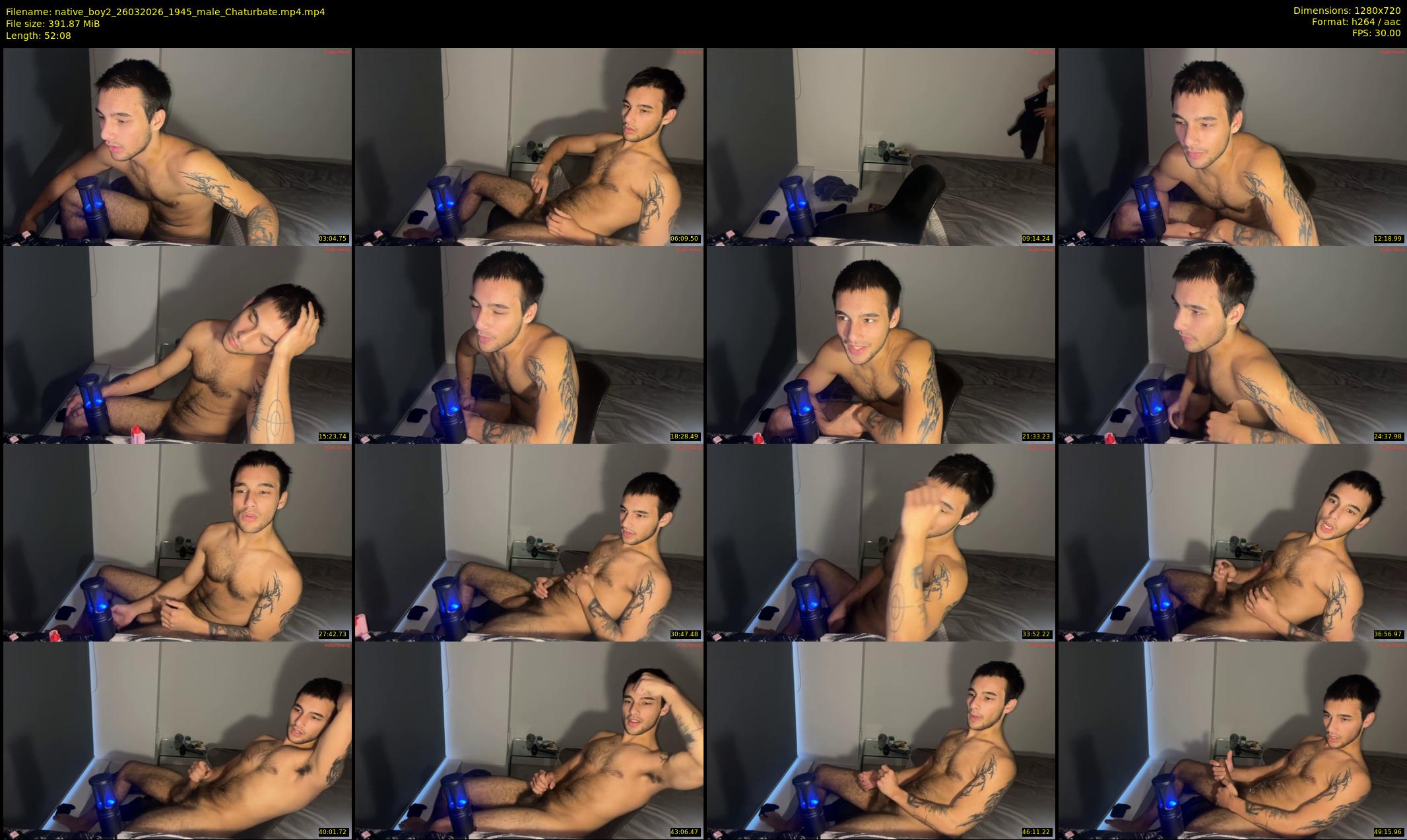 native_boy2 — 53 minute Chaturbate male cam show recording, 720p, Mar 26, 2026