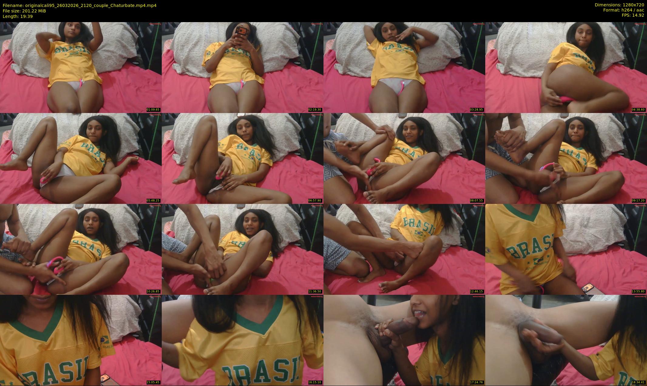 originalcali95 — 20 minute Chaturbate couple cam show recording, 720p, Mar 26, 2026
