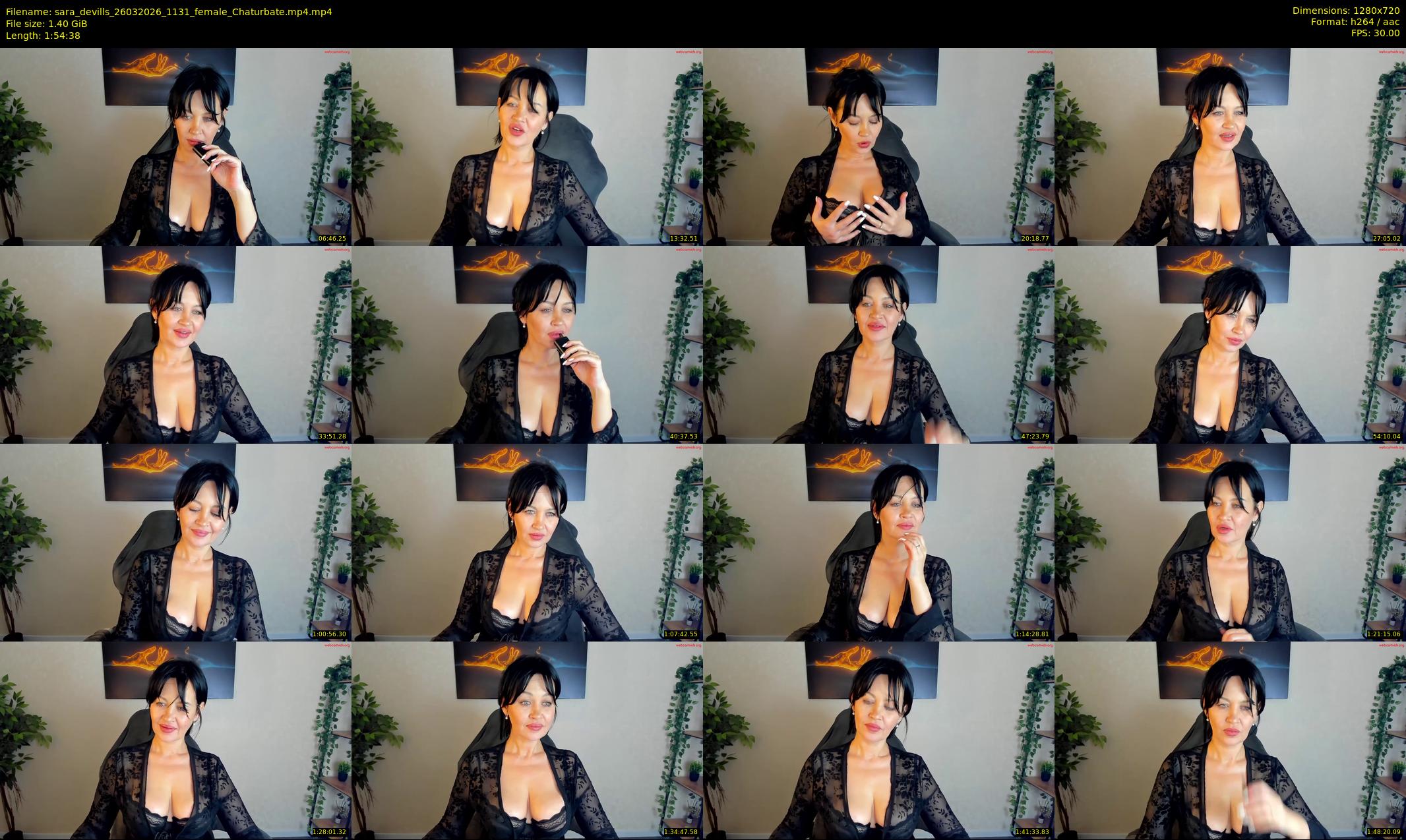 sara_devills — 115 minute Chaturbate female cam show recording, 720p, Mar 26, 2026
