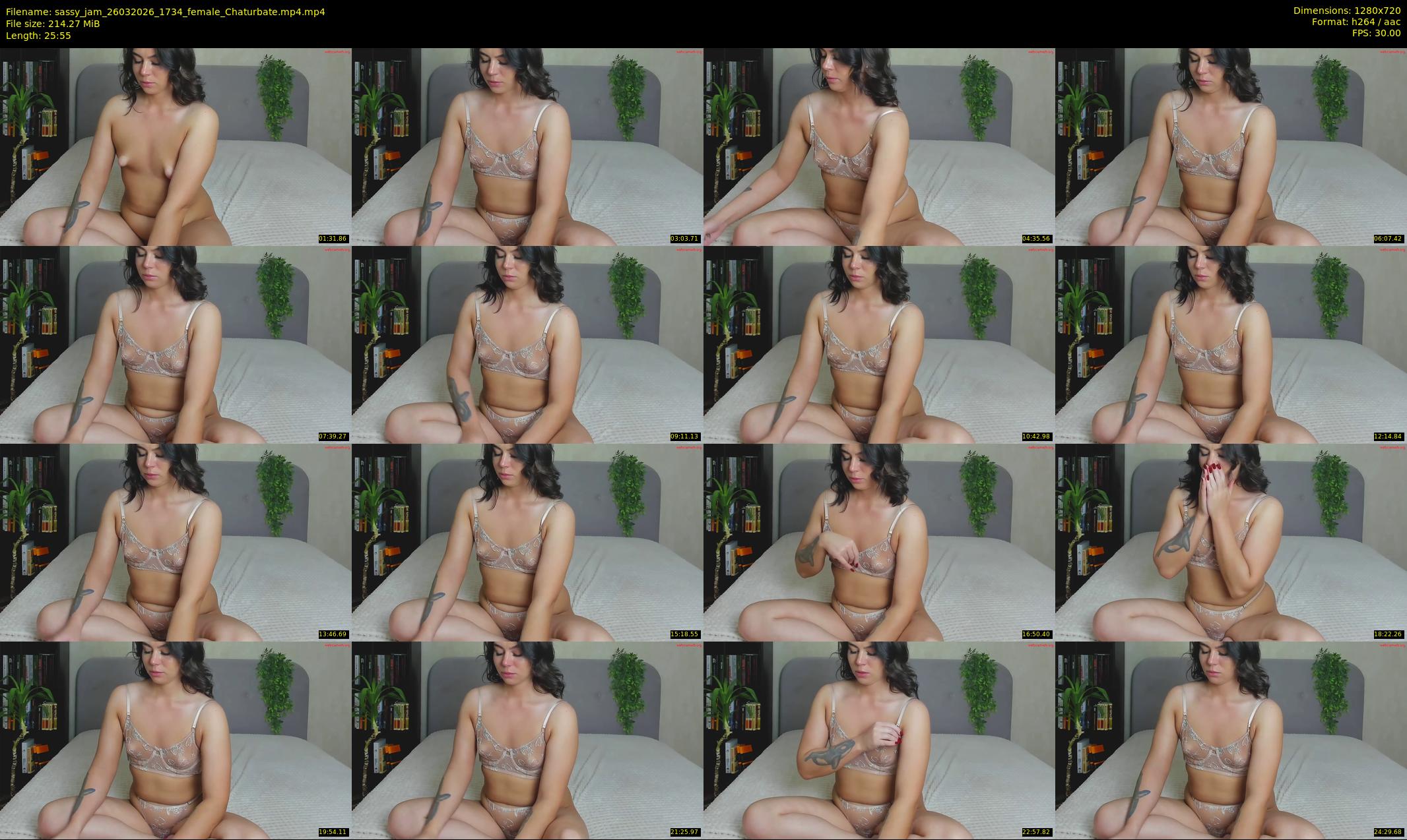 sassy_jam — 26 minute Chaturbate female cam show recording, 720p, Mar 26, 2026