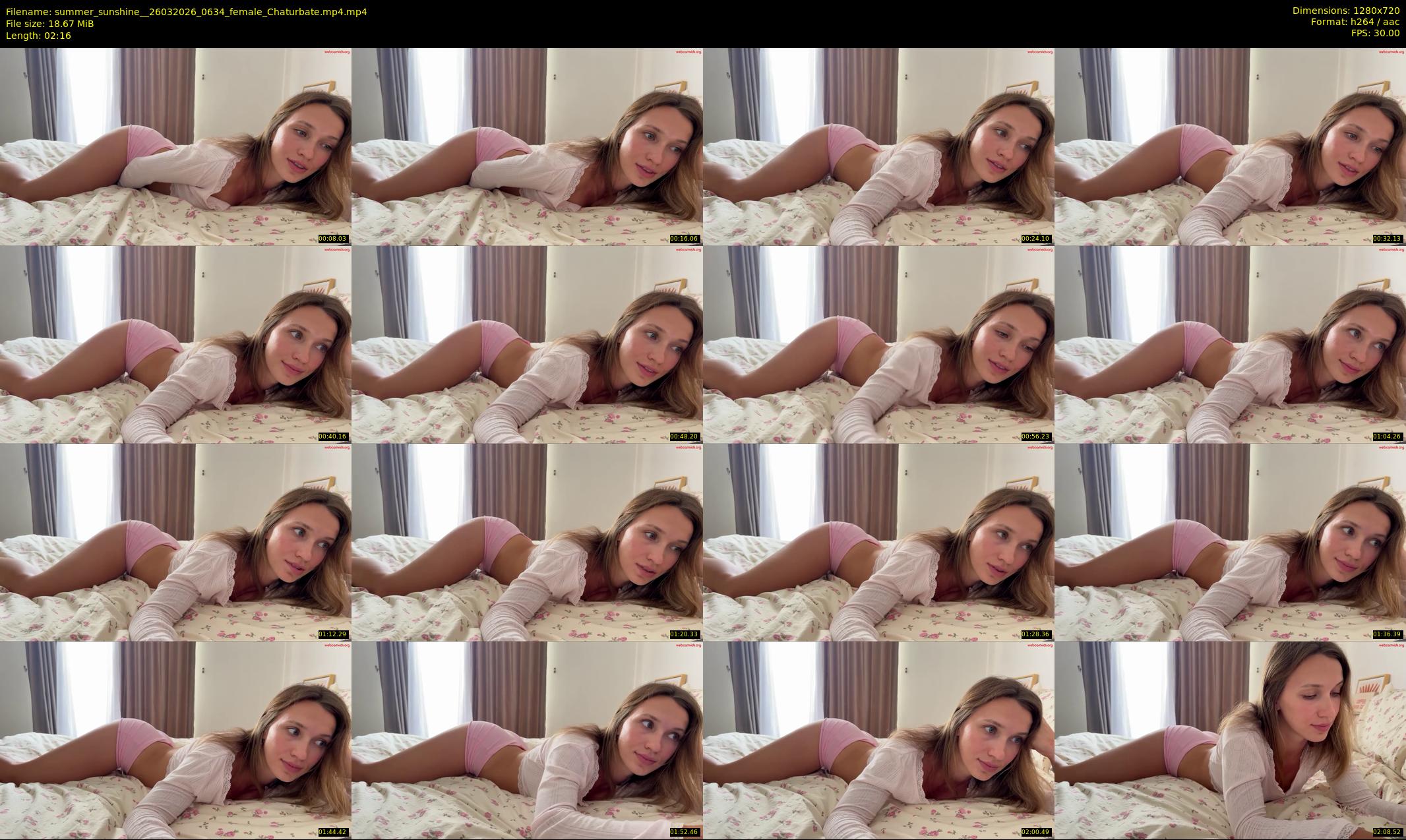 summer_sunshine_ — 3 minute Chaturbate female cam show recording, 720p, Mar 26, 2026