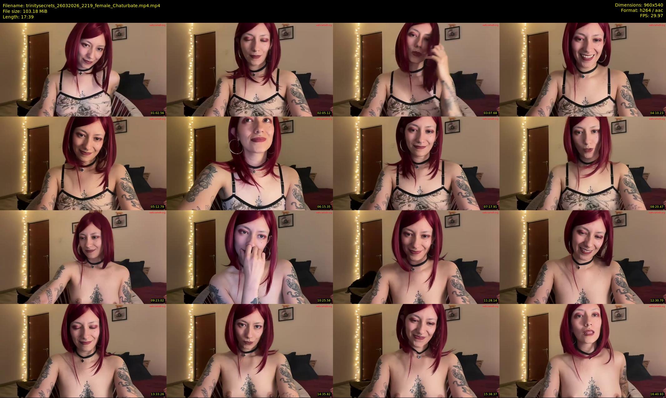 trinitysecrets — 18 minute Chaturbate female cam show recording, 480p, Mar 26, 2026