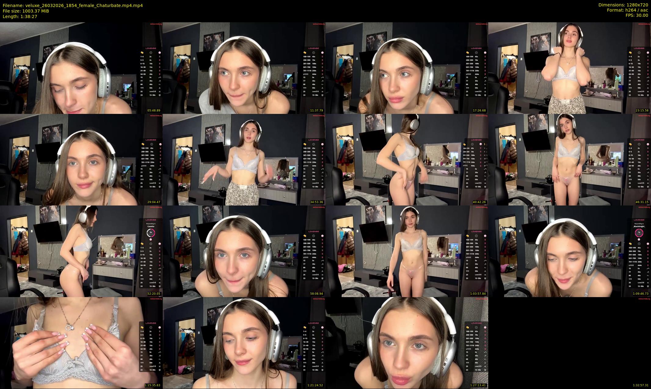 veluxe — 99 minute Chaturbate female cam show recording, 720p, Mar 26, 2026