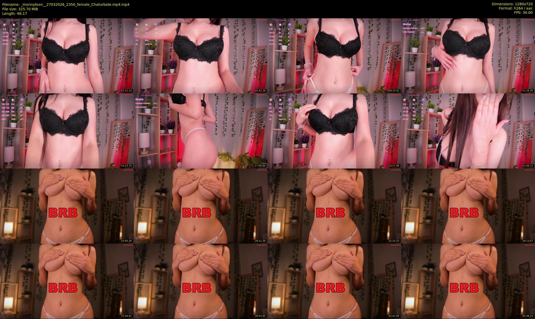 _monnytoon_ — 49 minute Chaturbate female cam show recording, 720p, Mar 27, 2026