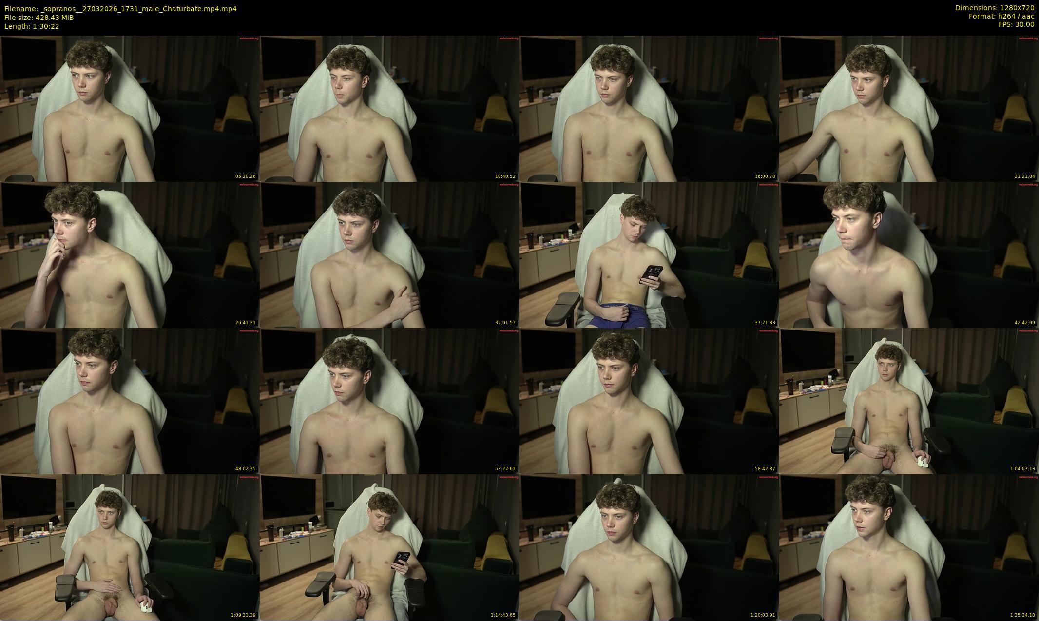 _sopranos_ — 91 minute Chaturbate male cam show recording, 720p, Mar 27, 2026