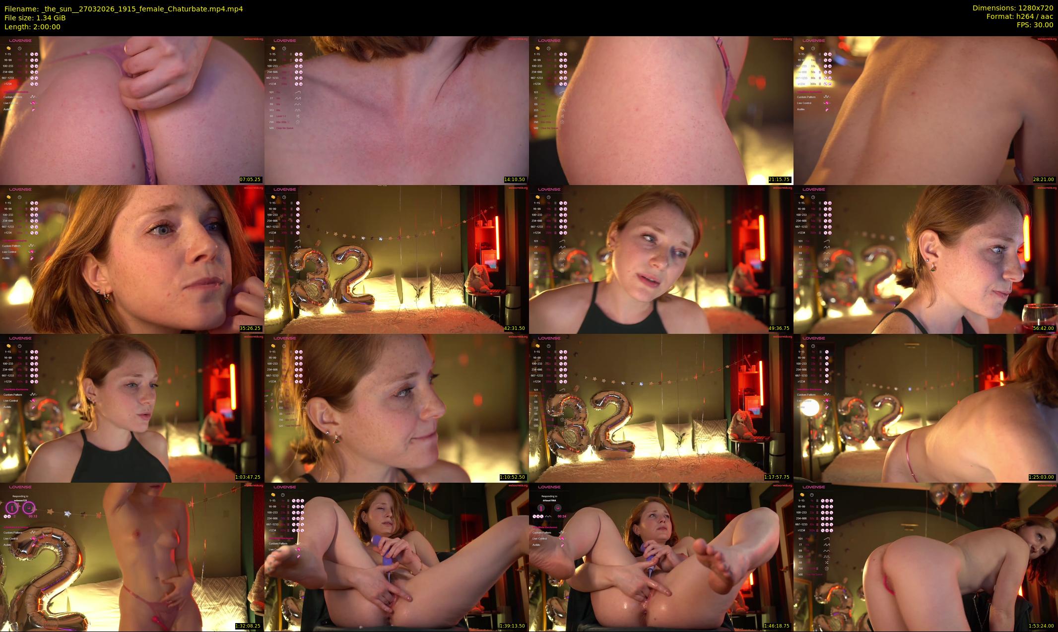 _the_sun_ — 120 minute Chaturbate female cam show recording, 720p, Mar 27, 2026