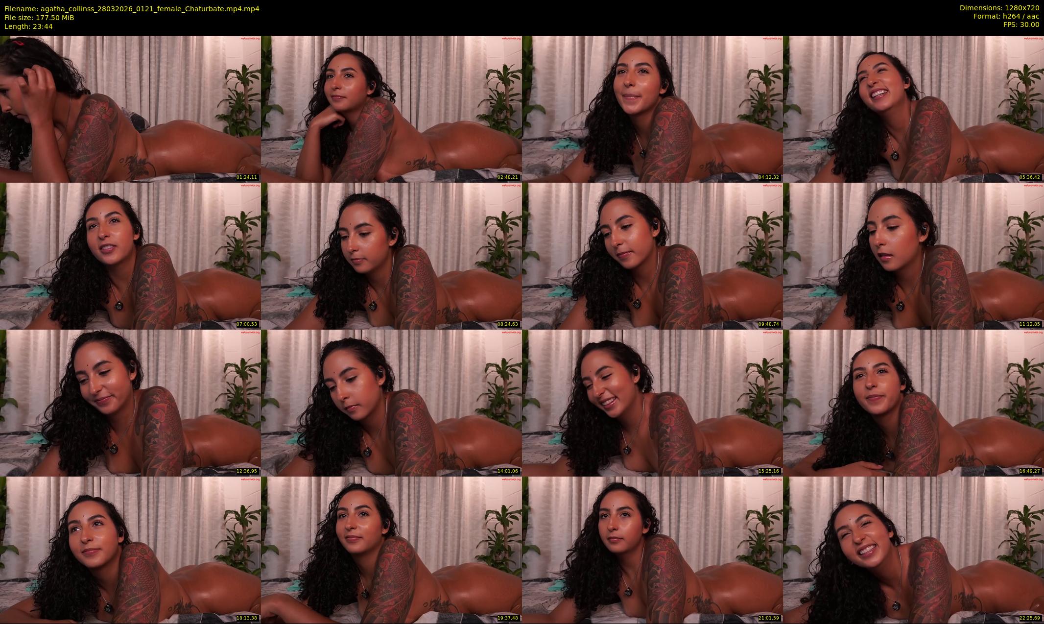 agatha_collinss — 24 minute Chaturbate couple cam show recording, 720p, Mar 28, 2026