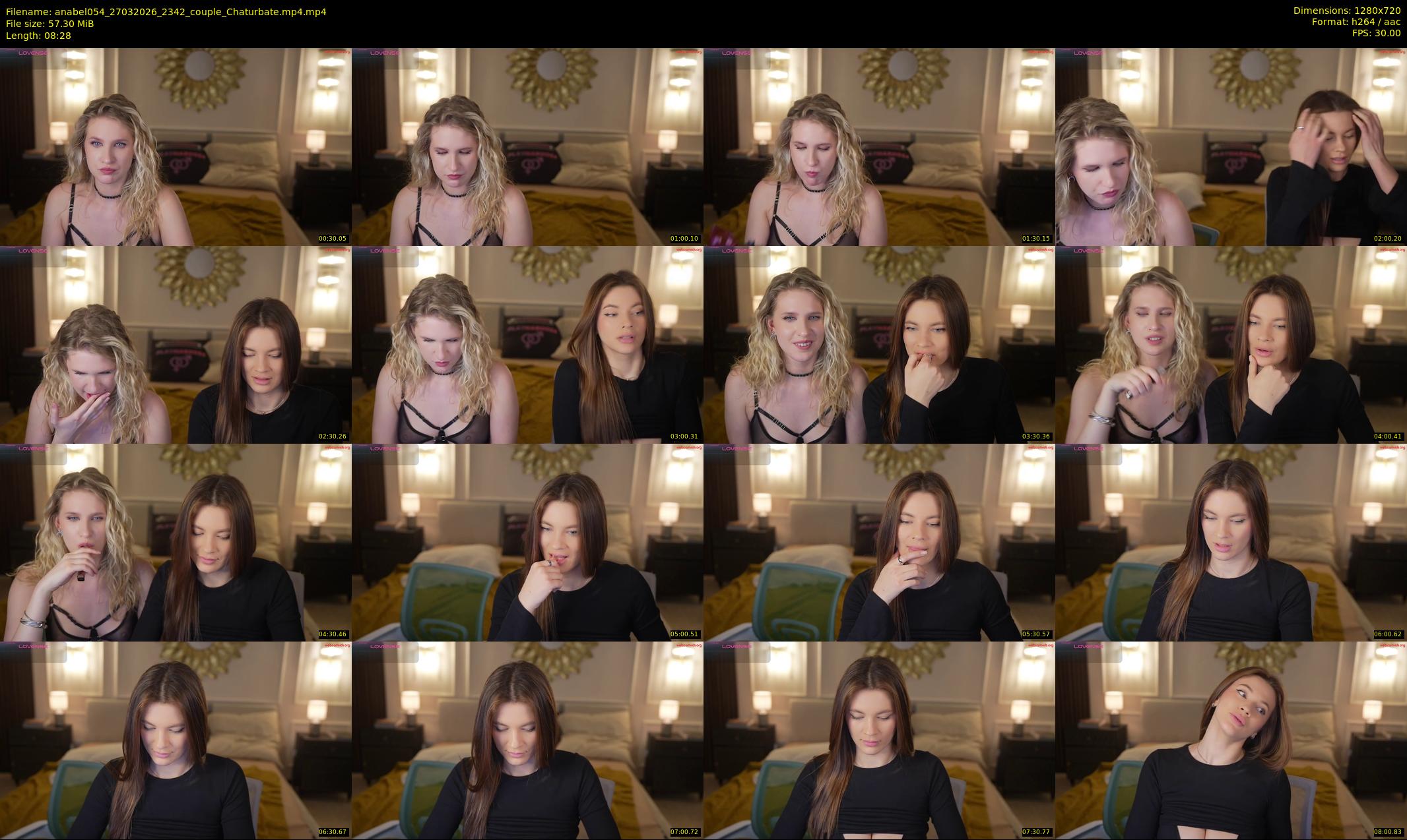 anabel054 — 9 minute Chaturbate female cam show recording, 720p, Mar 27, 2026