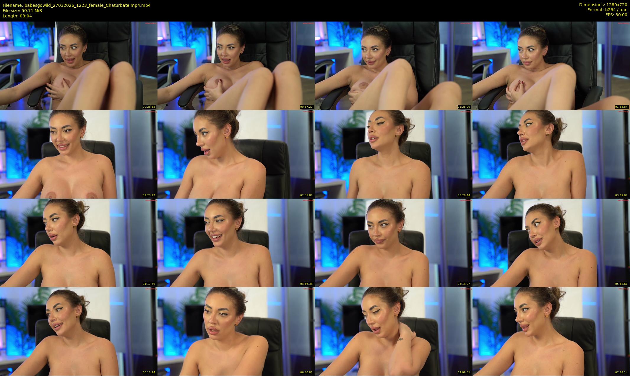 babesgowild — 9 minute Chaturbate couple cam show recording, 720p, Mar 27, 2026