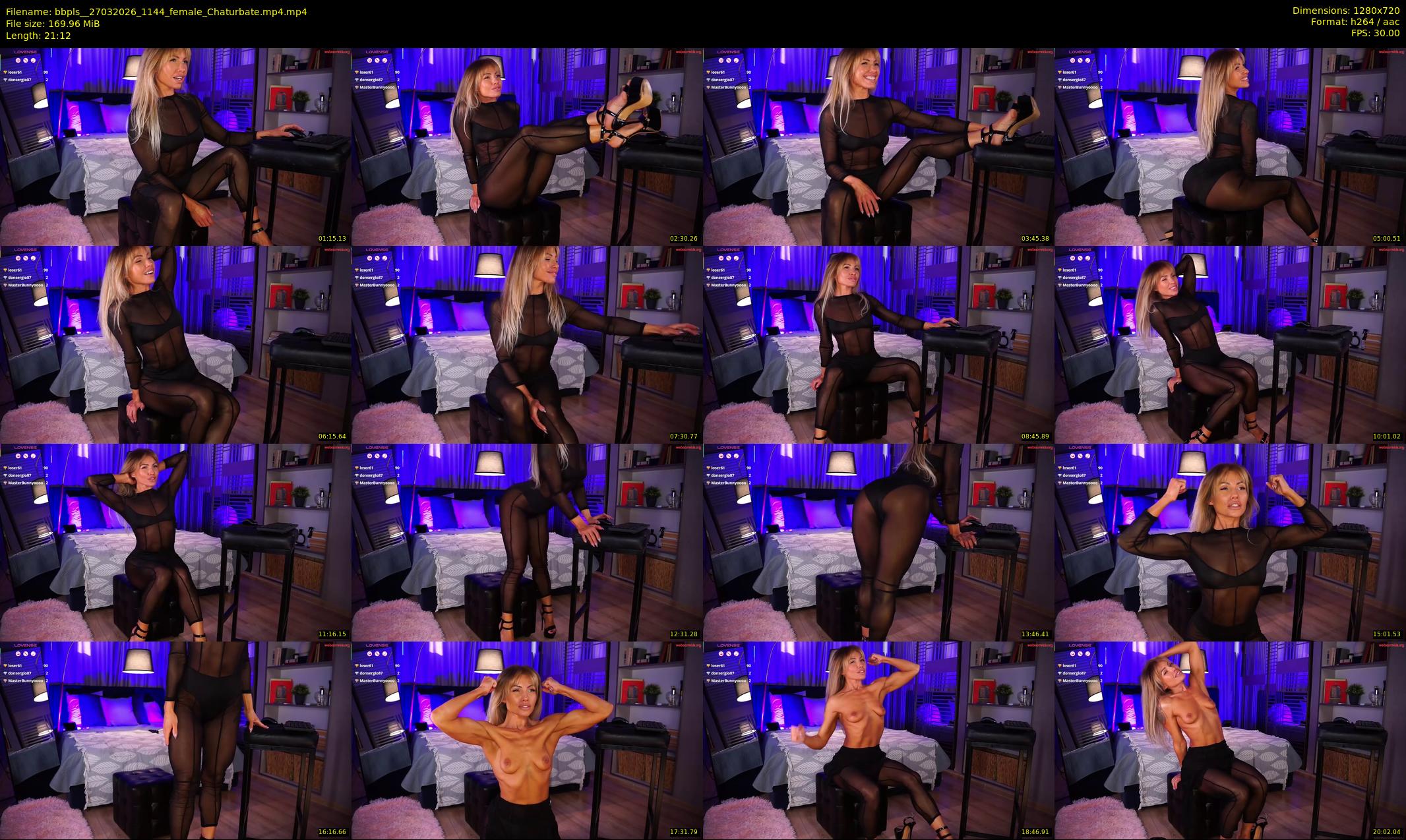 bbpls_ — 22 minute Chaturbate female cam show recording, 720p, Mar 27, 2026