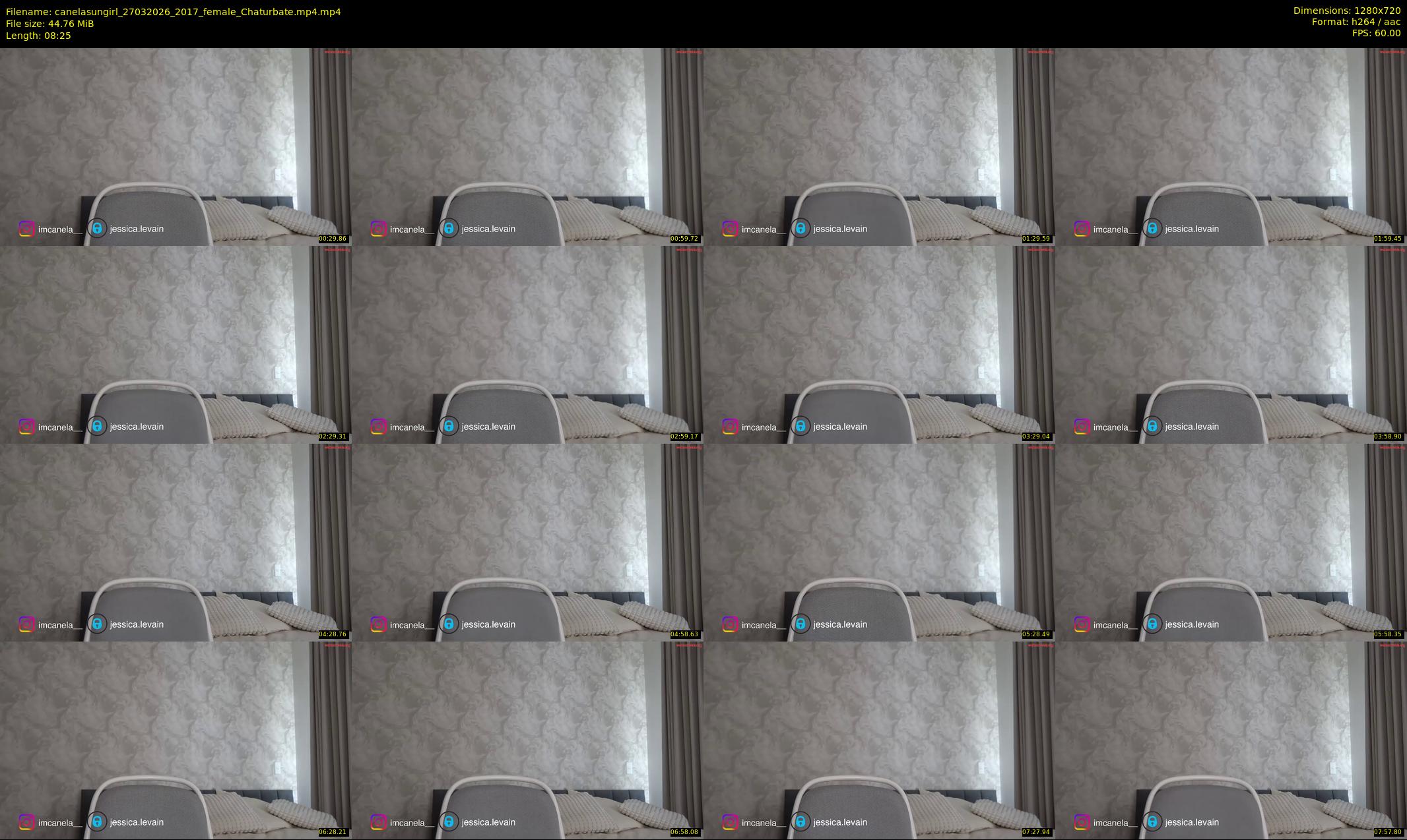 canelasungirl — 9 minute Chaturbate couple cam show recording, 720p, Mar 27, 2026