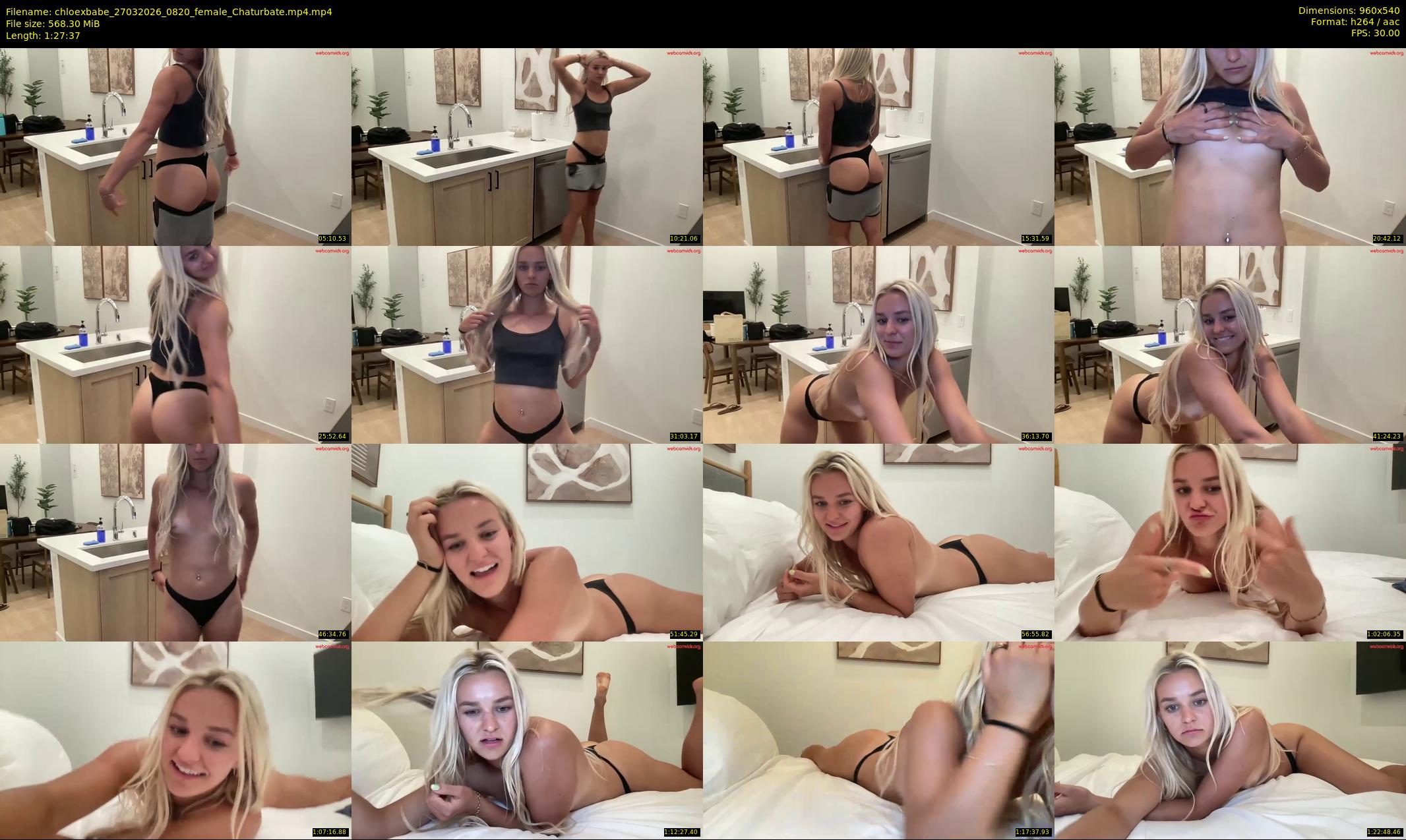 chloexbabe — 88 minute Chaturbate female cam show recording, 480p, Mar 27, 2026