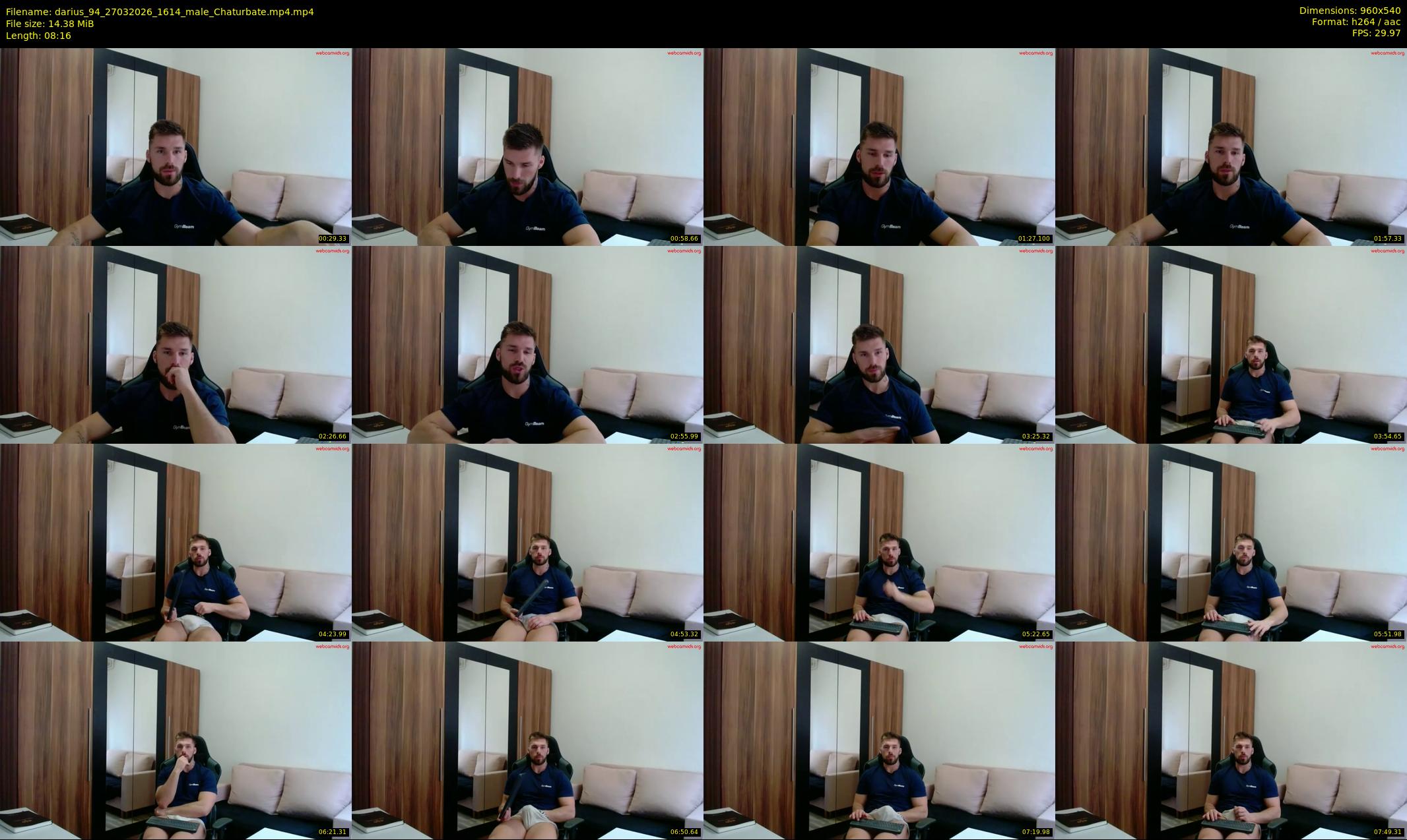 darius_94 — 9 minute Chaturbate male cam show recording, 480p, Mar 27, 2026