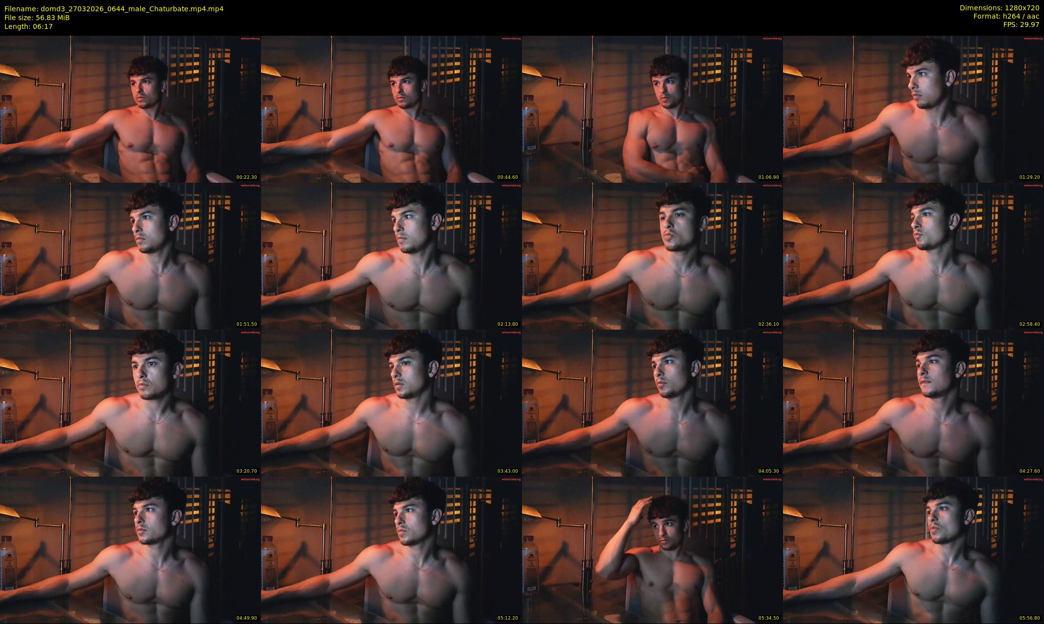 domd3 — 7 minute Chaturbate male cam show recording, 720p, Mar 27, 2026