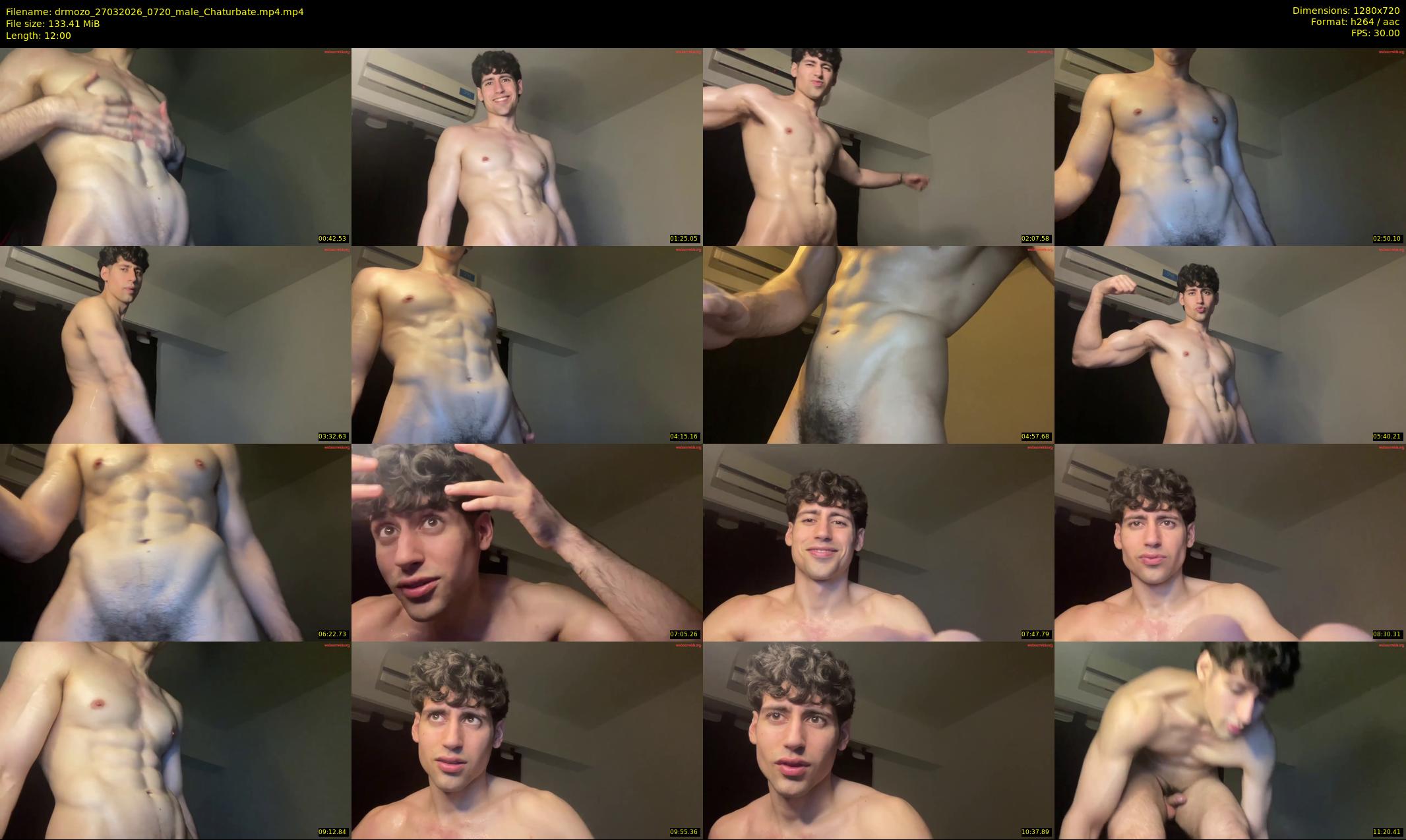 drmozo — 12 minute Chaturbate male cam show recording, 720p, Mar 27, 2026