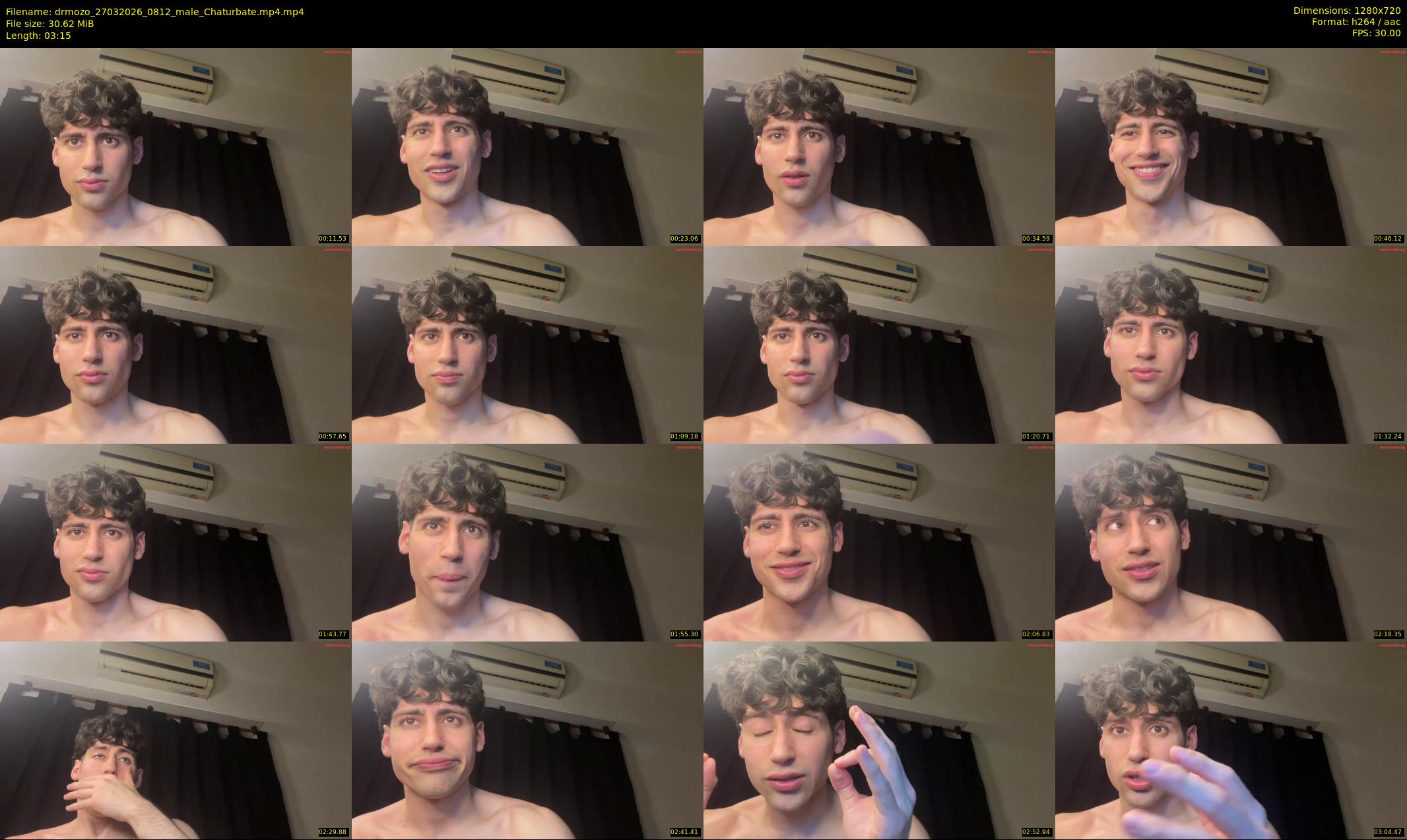drmozo — 4 minute Chaturbate male cam show recording, 720p, Mar 27, 2026