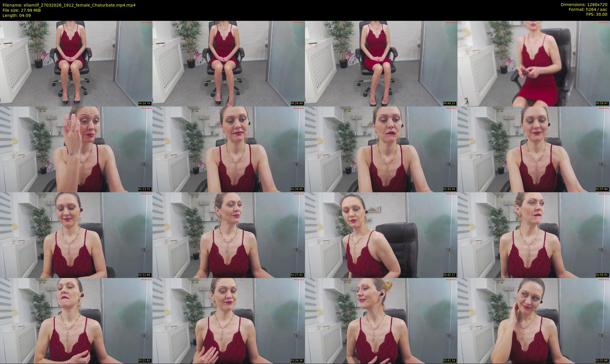 ellamilf — 5 minute Chaturbate female cam show recording, 720p, Mar 27, 2026