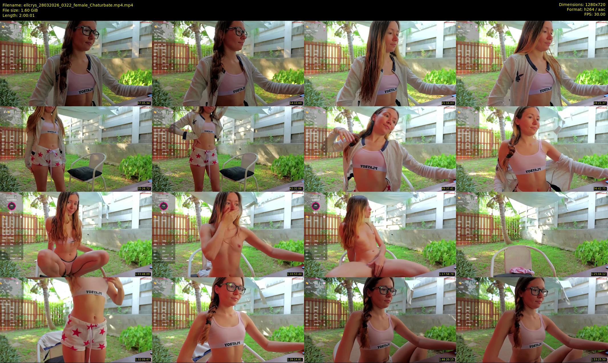 ellcrys — 121 minute Chaturbate couple cam show recording, 720p, Mar 28, 2026