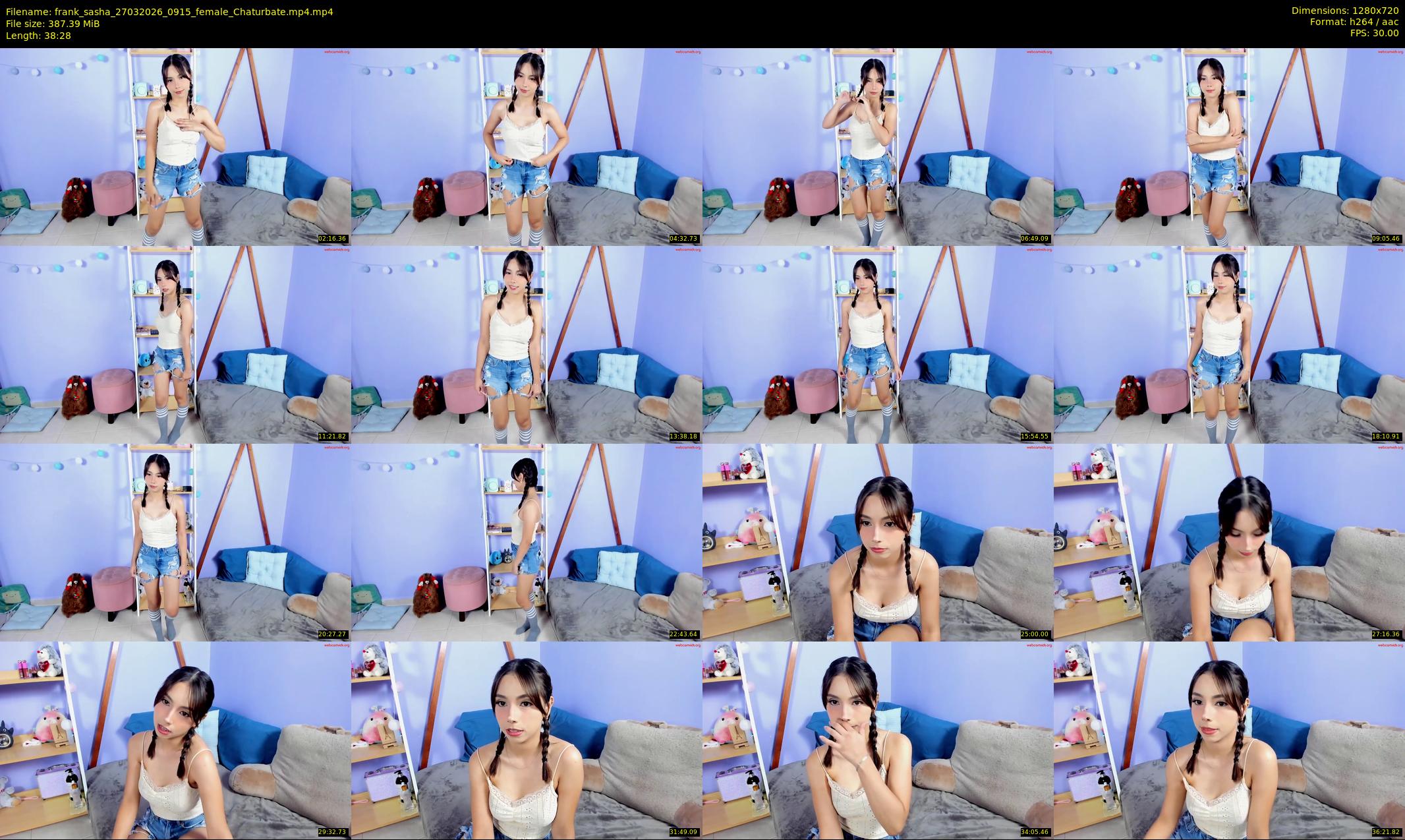 frank_sasha — 39 minute Chaturbate couple cam show recording, 720p, Mar 27, 2026