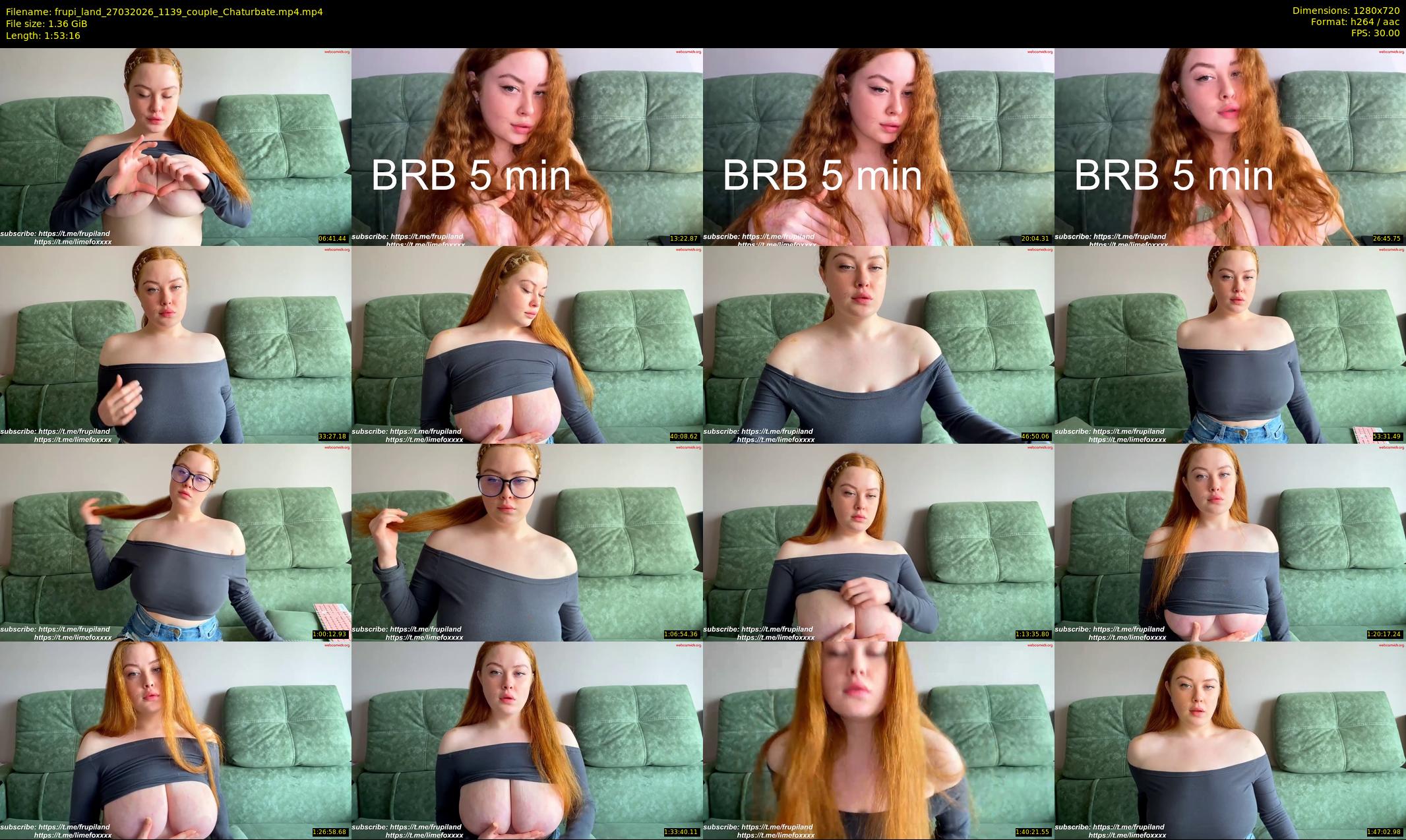 frupi_land — 114 minute Chaturbate couple cam show recording, 720p, Mar 27, 2026