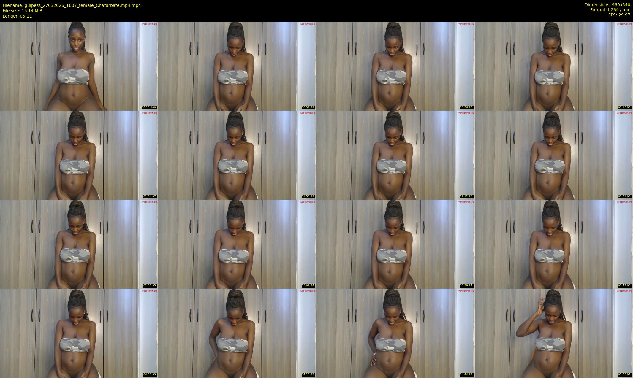 gulpess — 6 minute Chaturbate female cam show recording, 480p, Mar 27, 2026