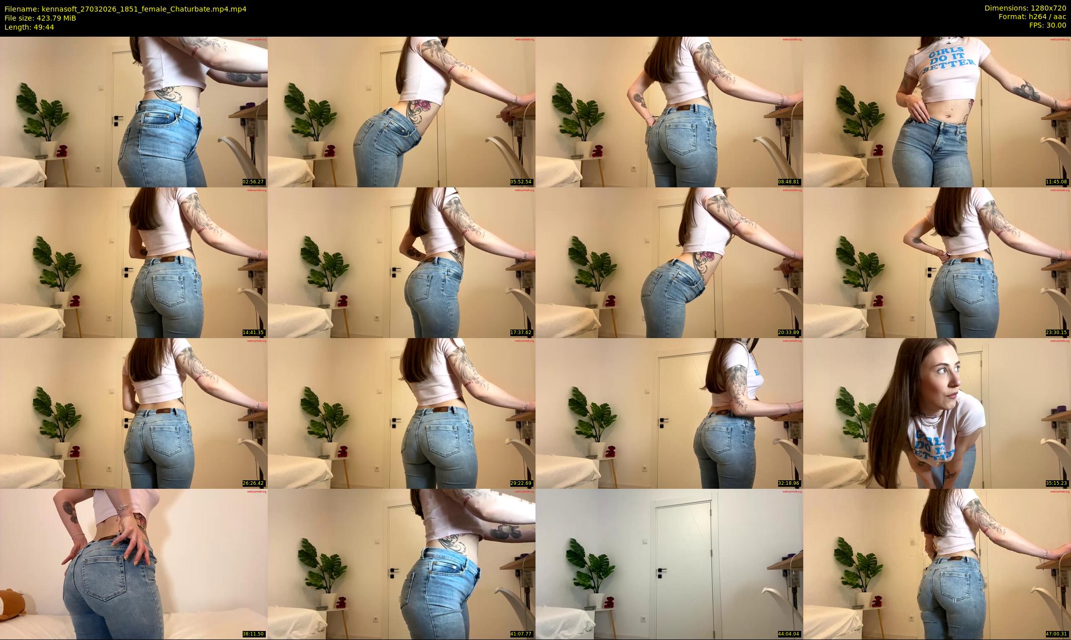 kennasoft — 50 minute Chaturbate female cam show recording, 720p, Mar 27, 2026