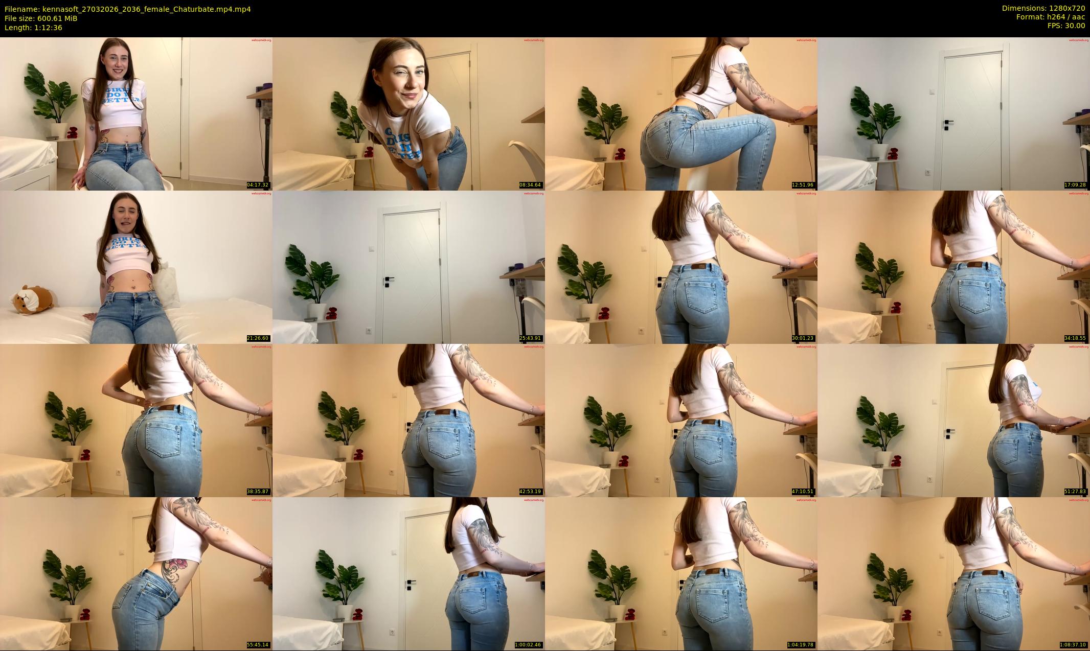 kennasoft — 73 minute Chaturbate female cam show recording, 720p, Mar 27, 2026
