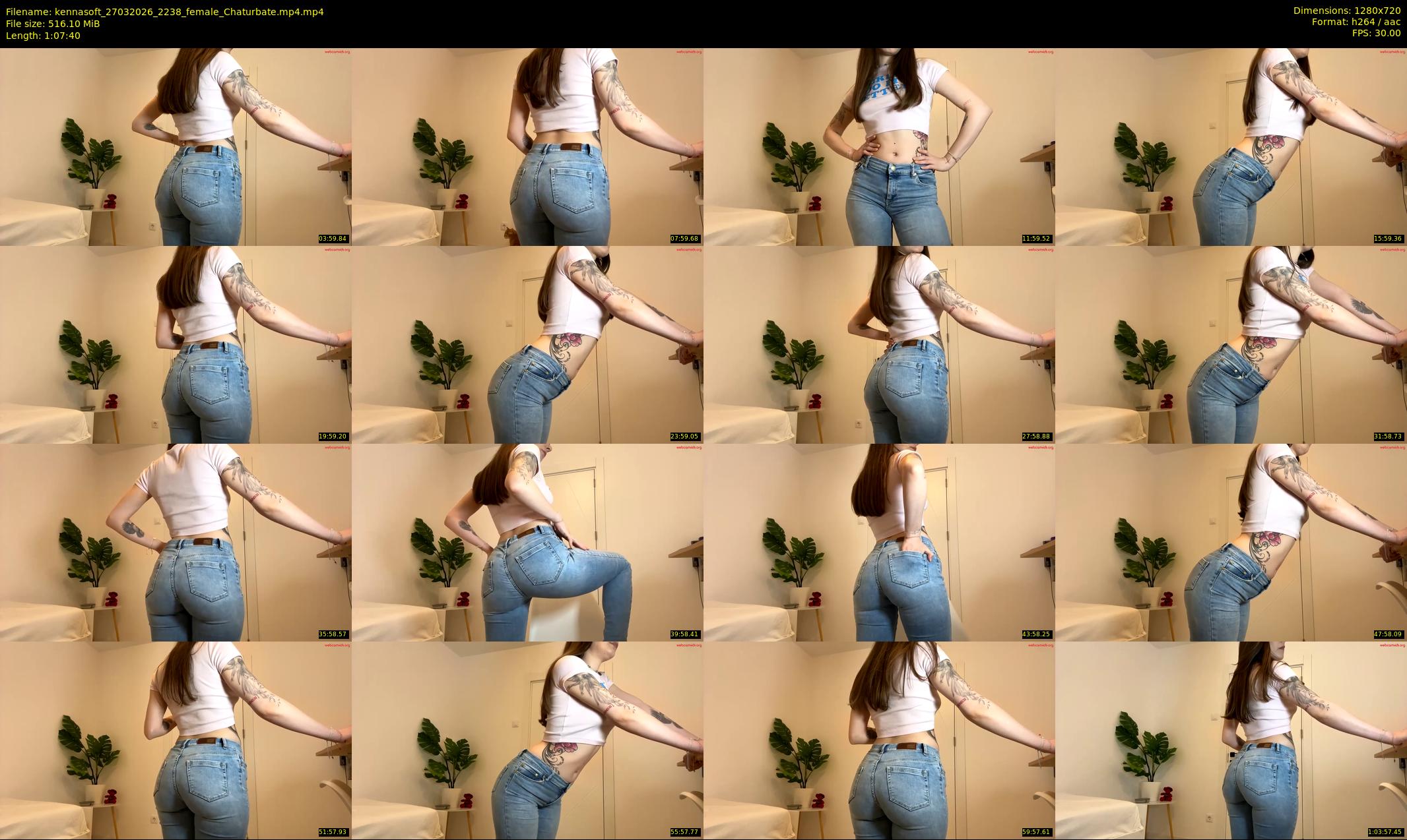 kennasoft — 68 minute Chaturbate female cam show recording, 720p, Mar 27, 2026