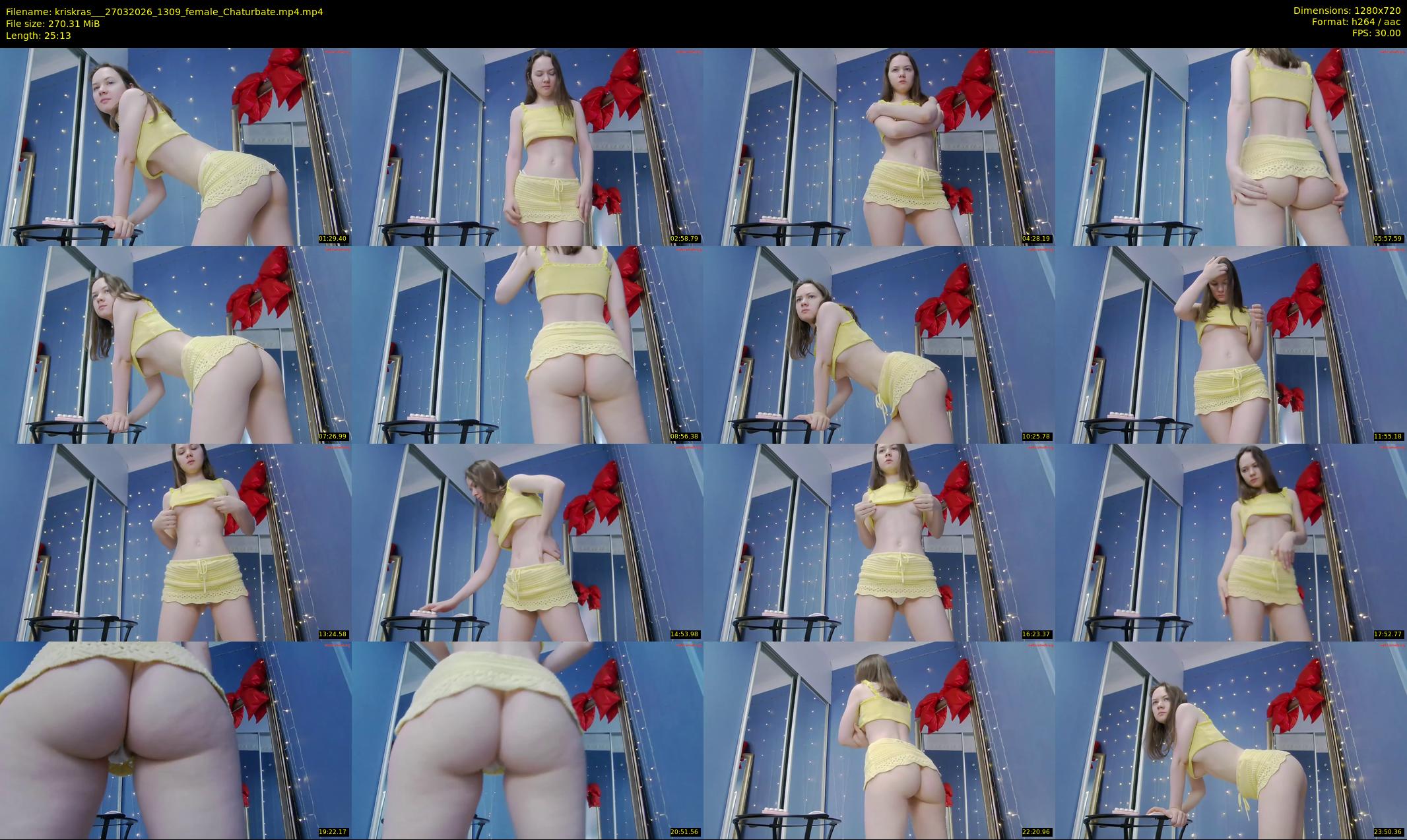 kriskras__ — 26 minute Chaturbate female cam show recording, 720p, Mar 27, 2026