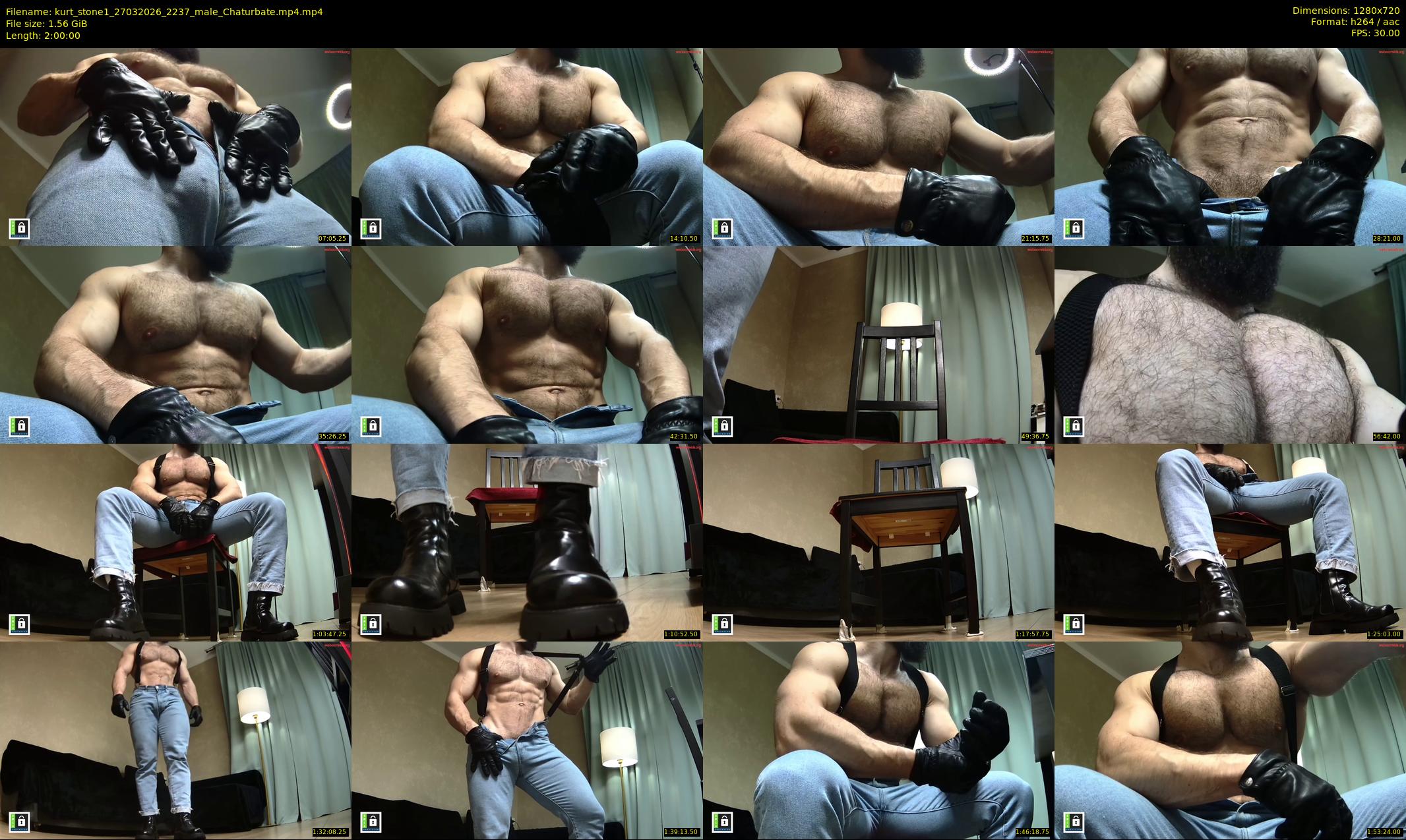 kurt_stone1 — 120 minute Chaturbate male cam show recording, 720p, Mar 27, 2026