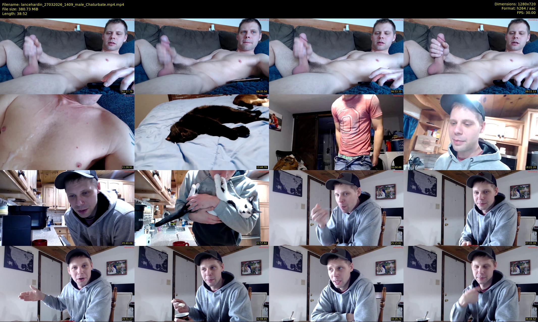 lancehardin — 39 minute Chaturbate male cam show recording, 720p, Mar 27, 2026