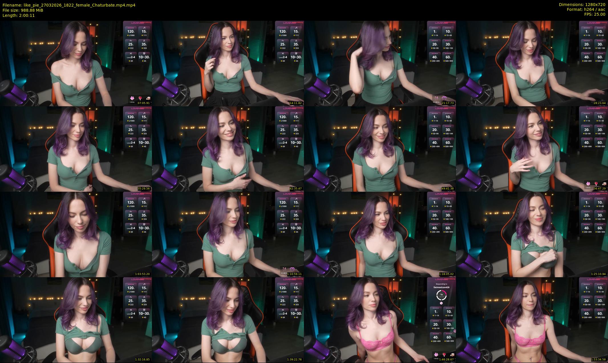 like_pie — 121 minute Chaturbate couple cam show recording, 720p, Mar 27, 2026