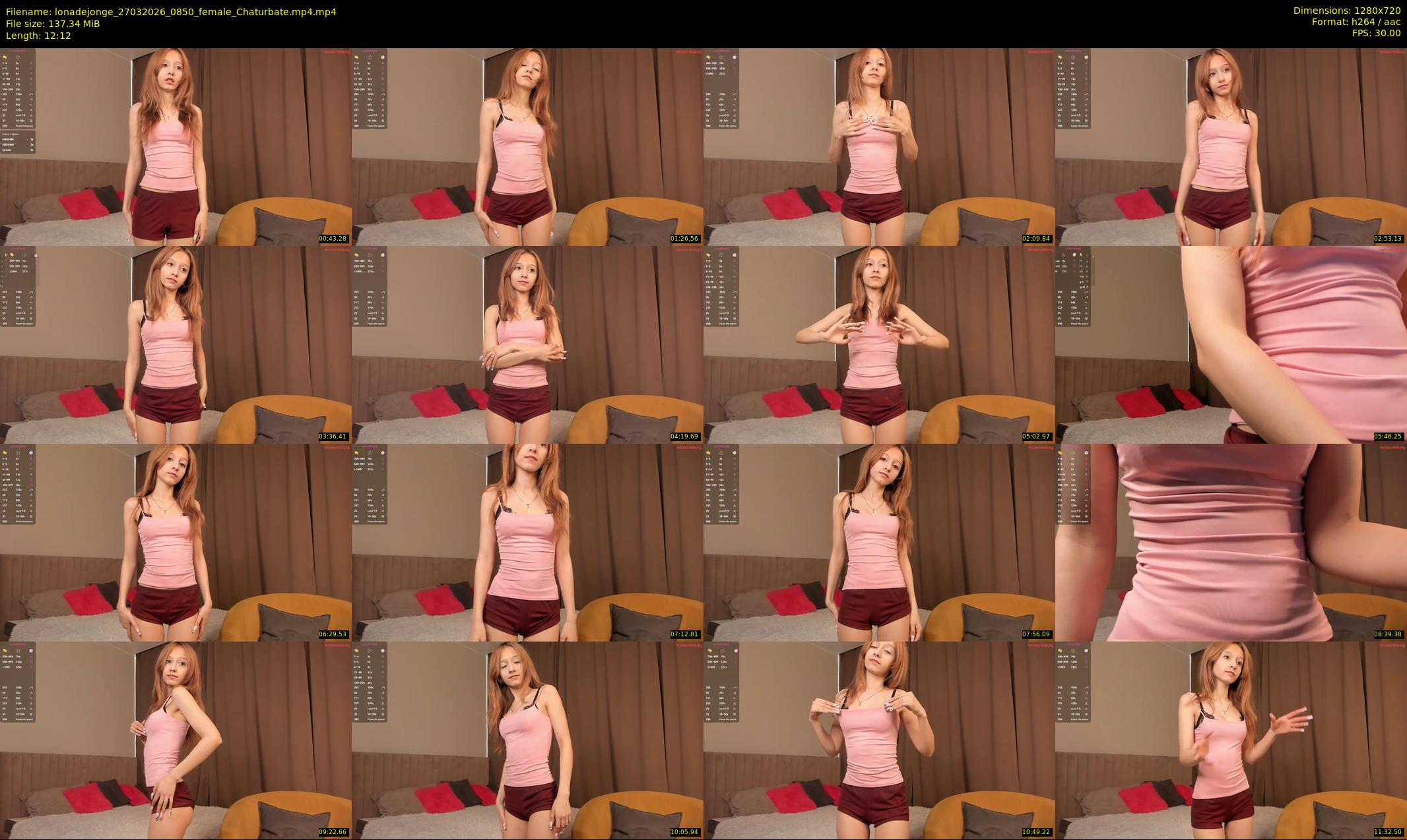 lonadejonge — 13 minute Chaturbate female cam show recording, 720p, Mar 27, 2026