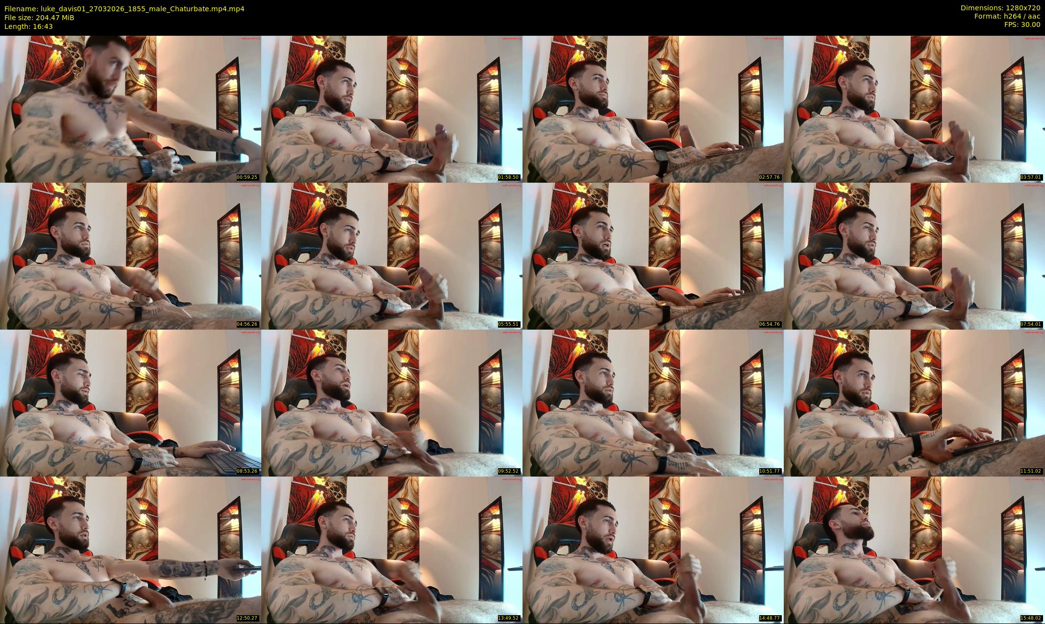 luke_davis01 — 17 minute Chaturbate male cam show recording, 720p, Mar 27, 2026