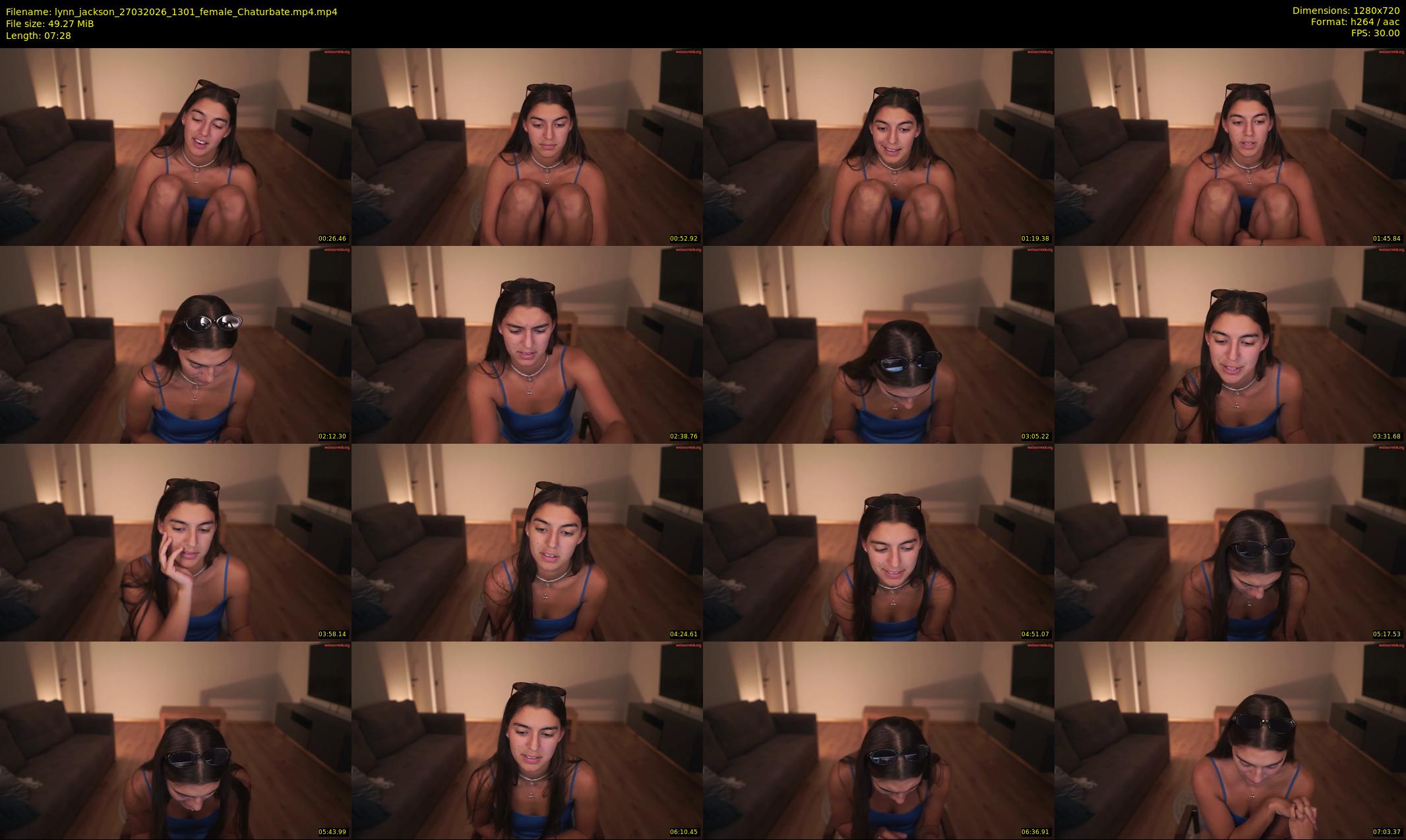 lynn_jackson — 8 minute Chaturbate female cam show recording, 720p, Mar 27, 2026