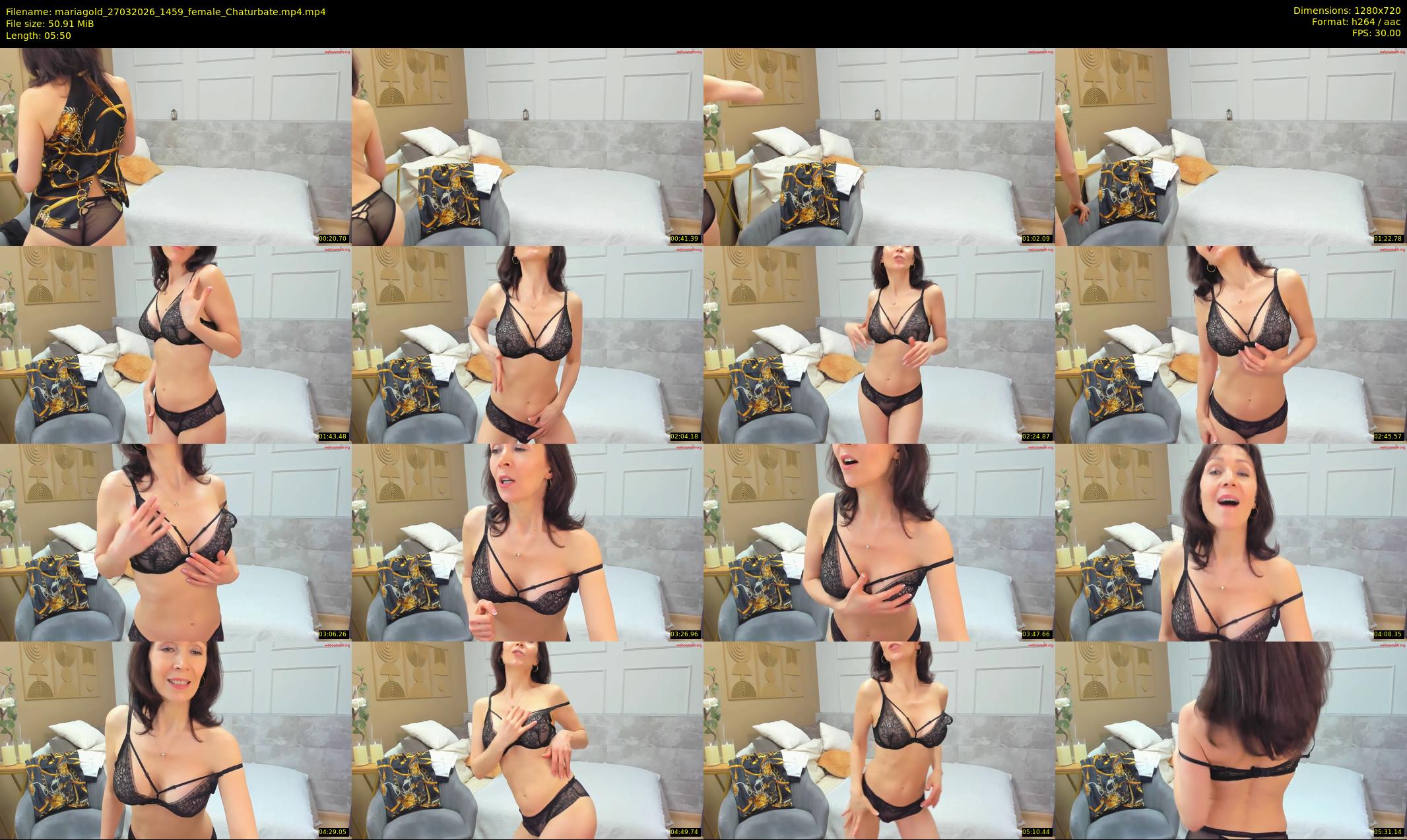 mariagold — 6 minute Chaturbate female cam show recording, 720p, Mar 27, 2026