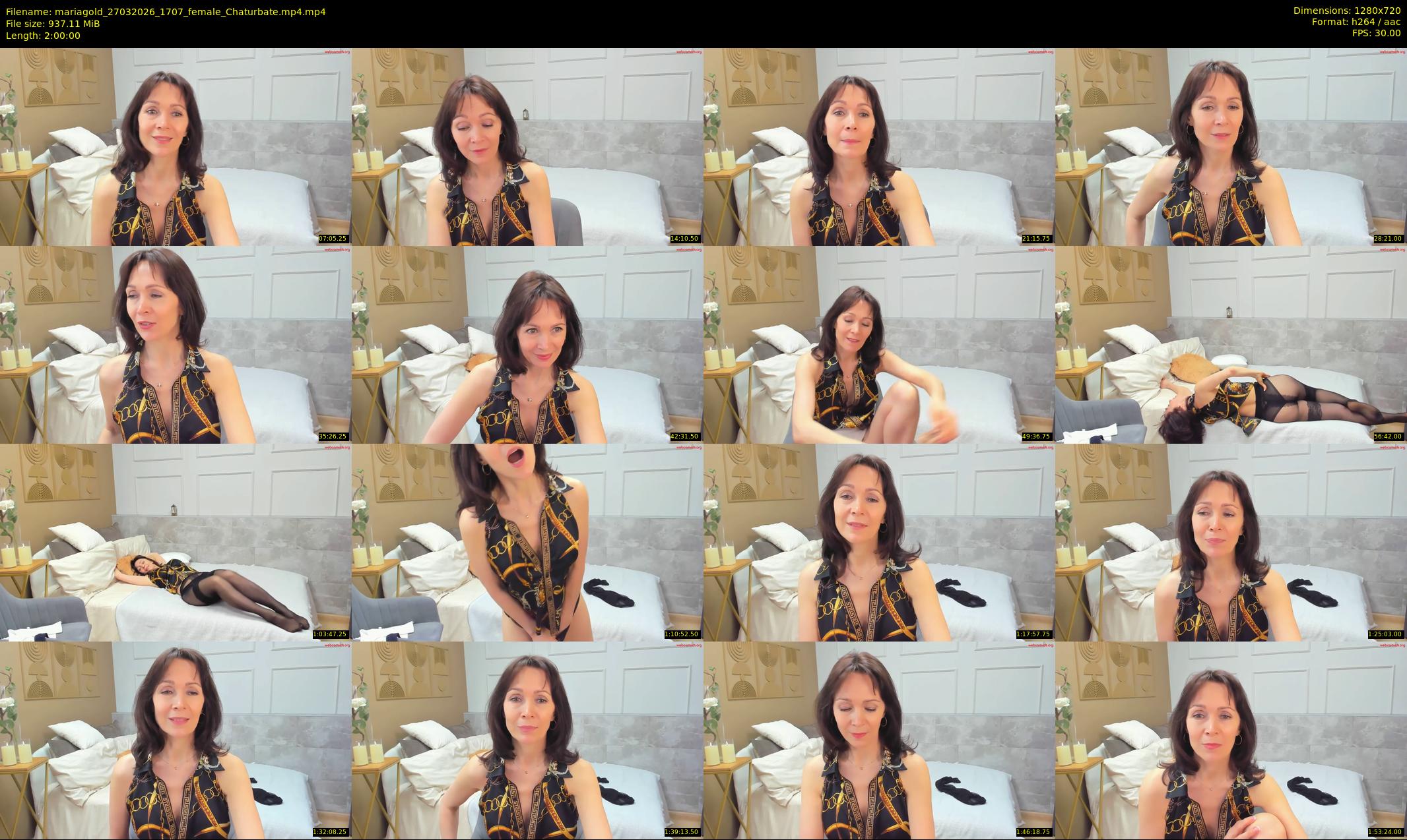 mariagold — 120 minute Chaturbate female cam show recording, 720p, Mar 27, 2026