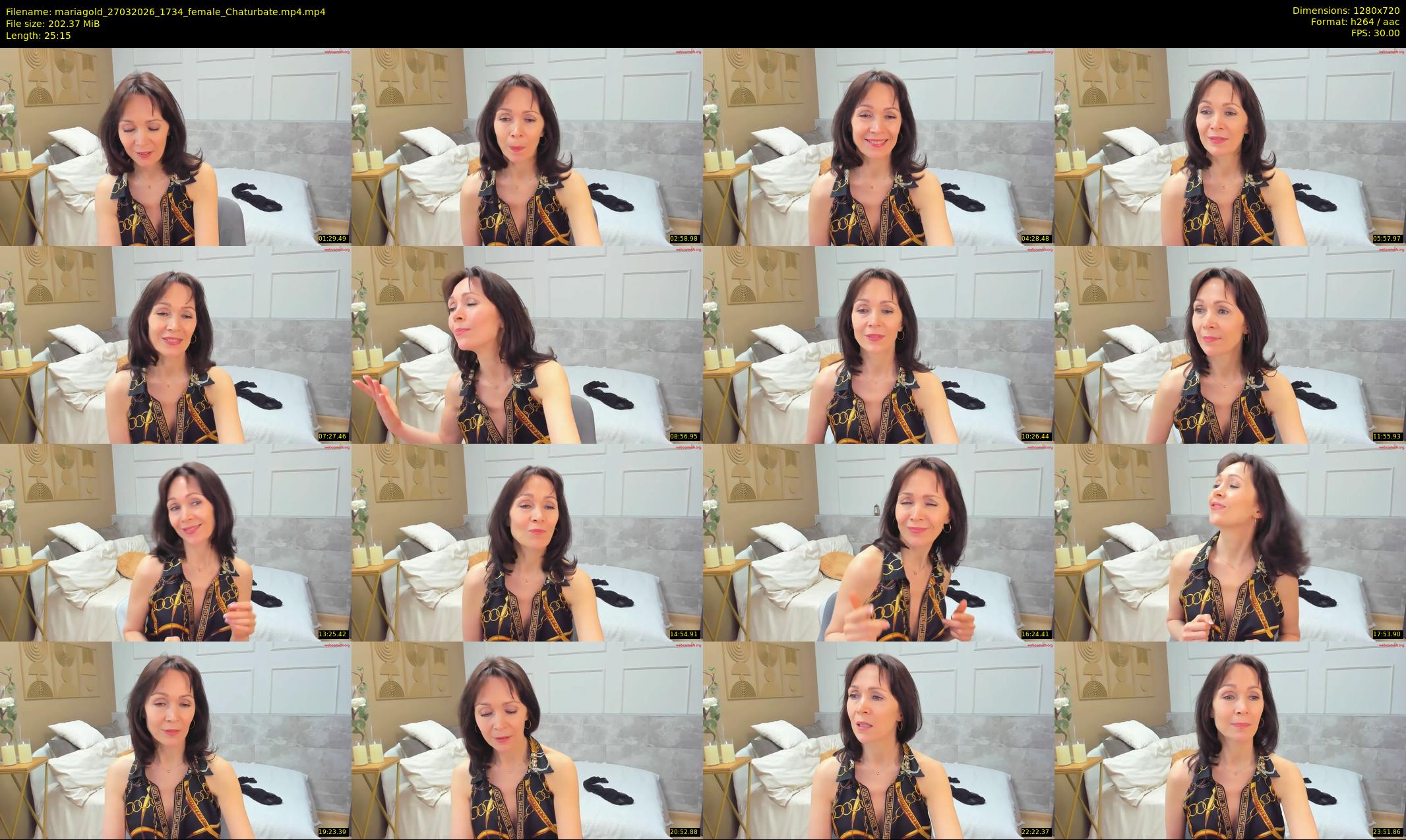 mariagold — 26 minute Chaturbate female cam show recording, 720p, Mar 27, 2026