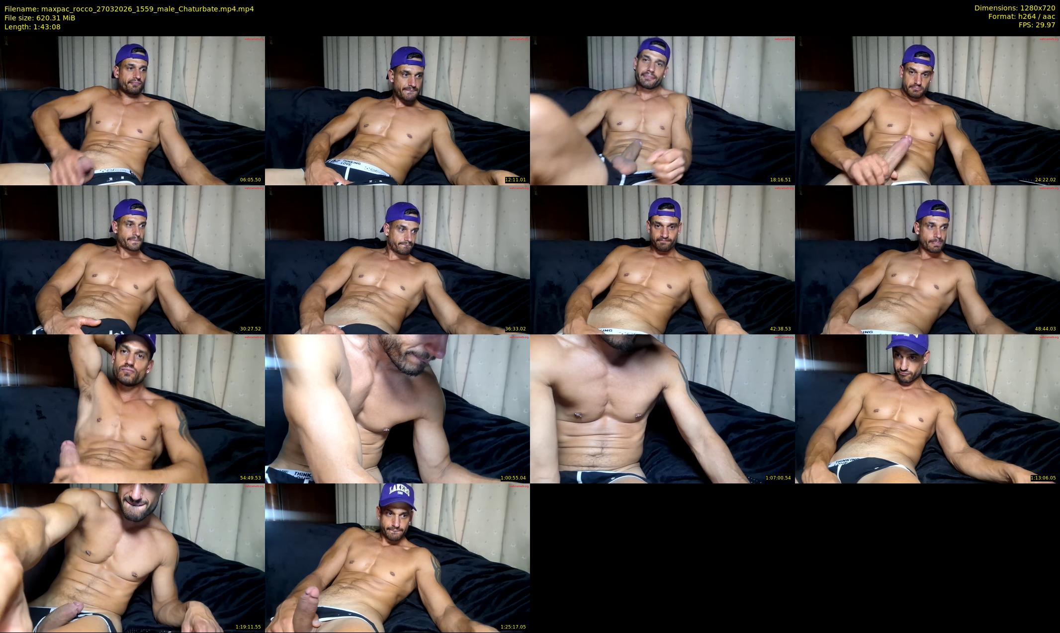maxpac_rocco — 104 minute Chaturbate male cam show recording, 720p, Mar 27, 2026
