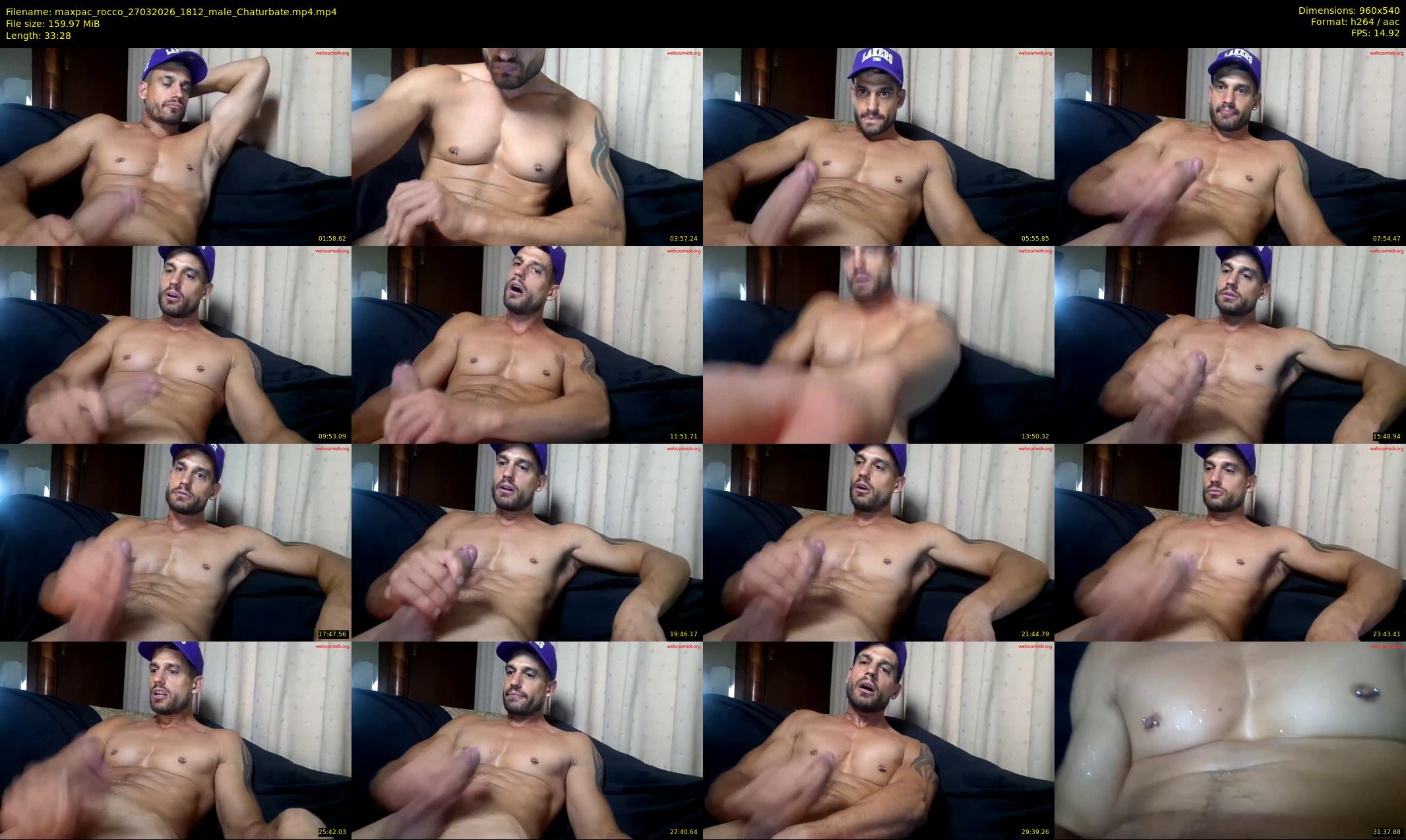 maxpac_rocco — 34 minute Chaturbate male cam show recording, 480p, Mar 27, 2026